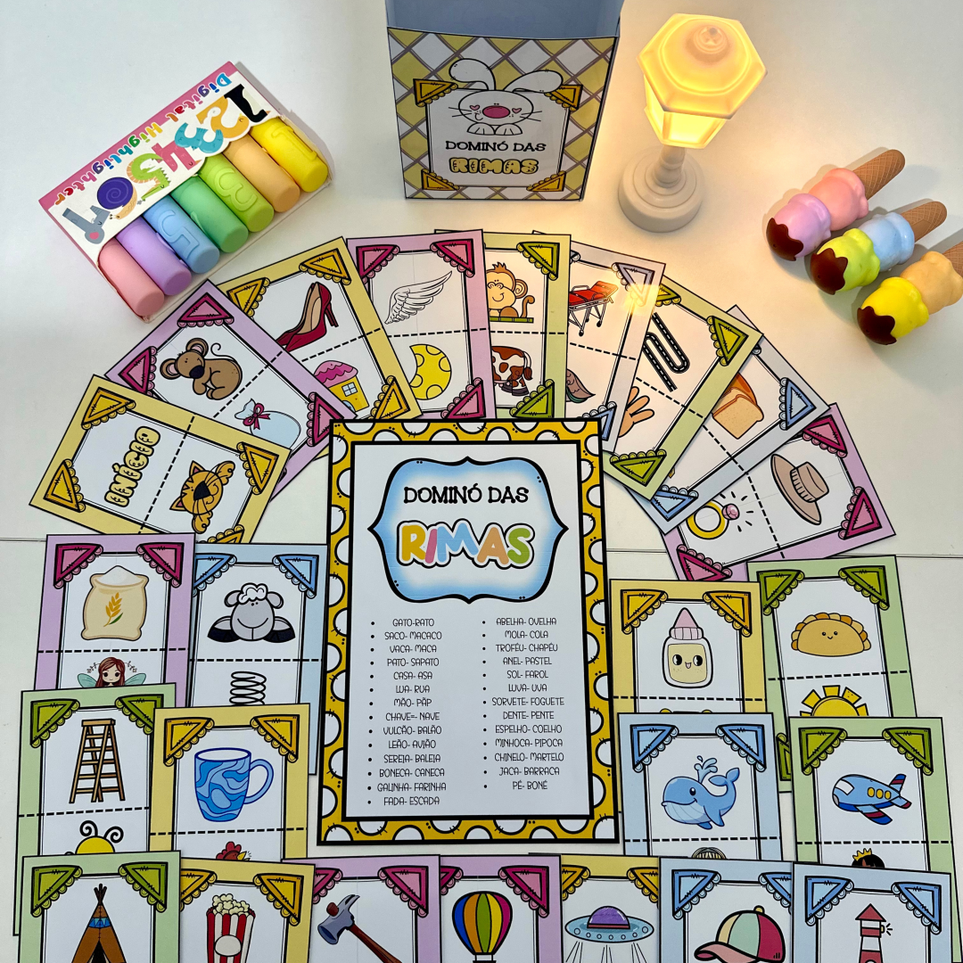 DOMINÓ DAS RIMAS