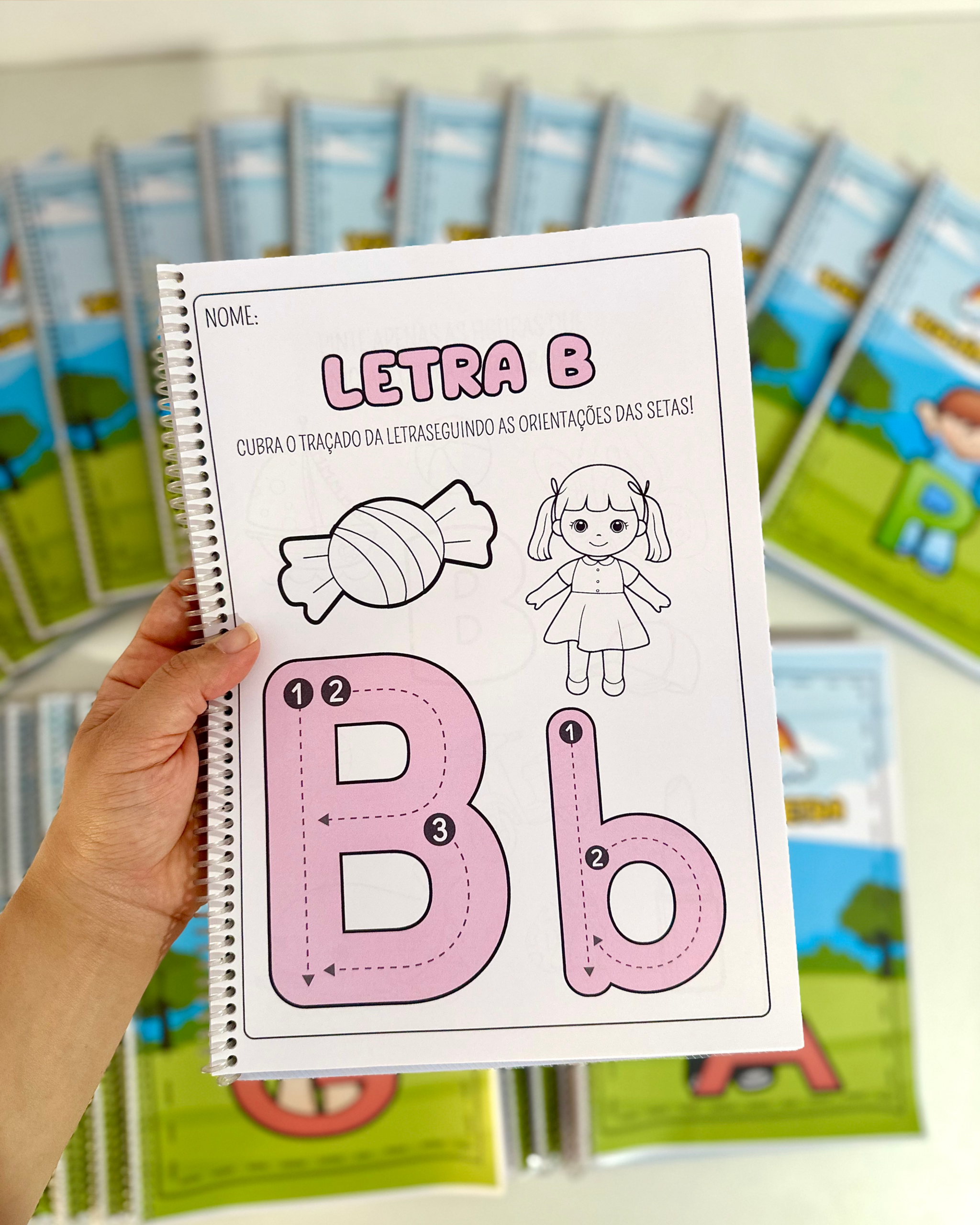 SEQUÊNCIAS DO ALFABETO - APOSTILAS DE A a Z - Imagem 3