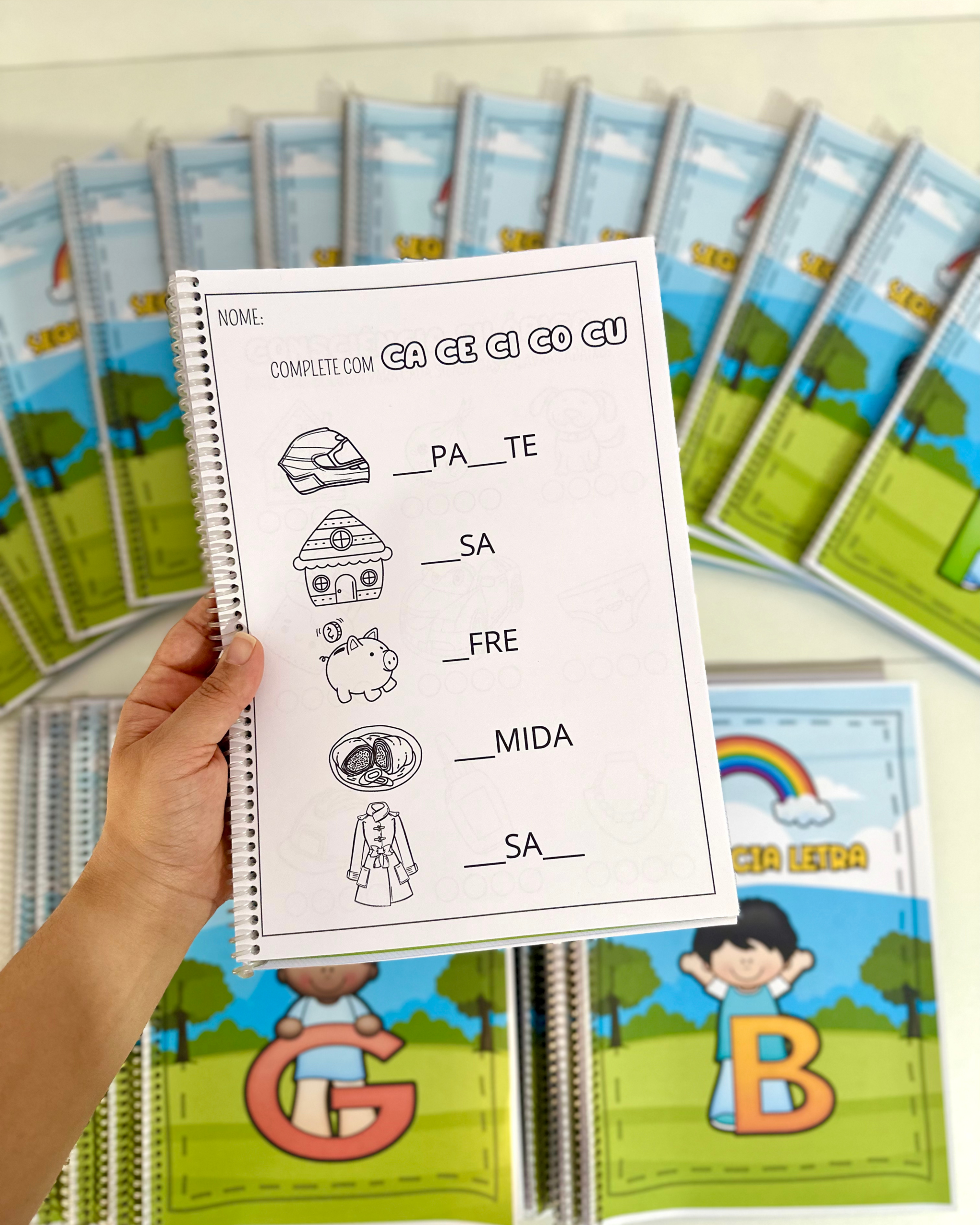 SEQUÊNCIAS DO ALFABETO - APOSTILAS DE A a Z - Imagem 5