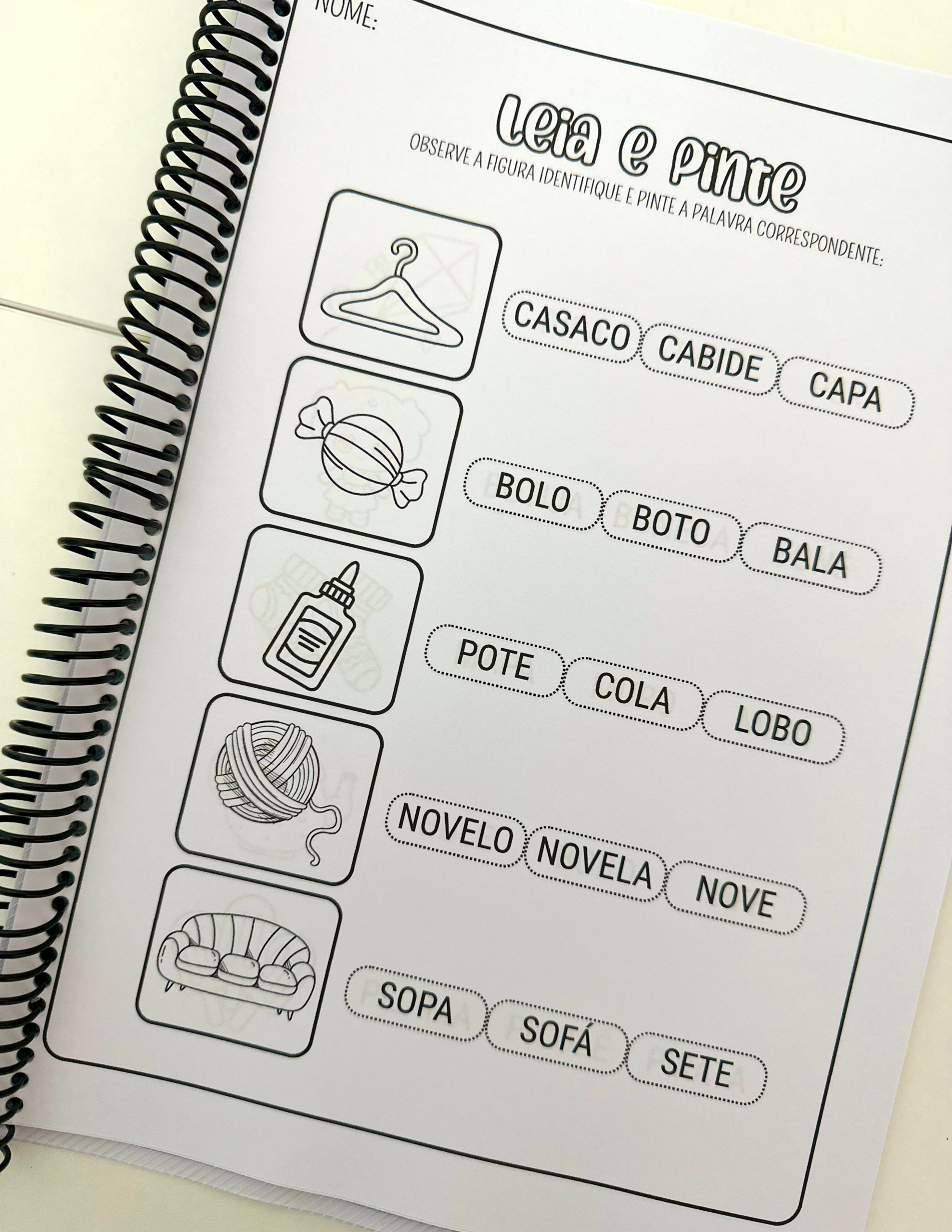 LEIA E PINTE SÍLABAS - SEREIA - Imagem 2