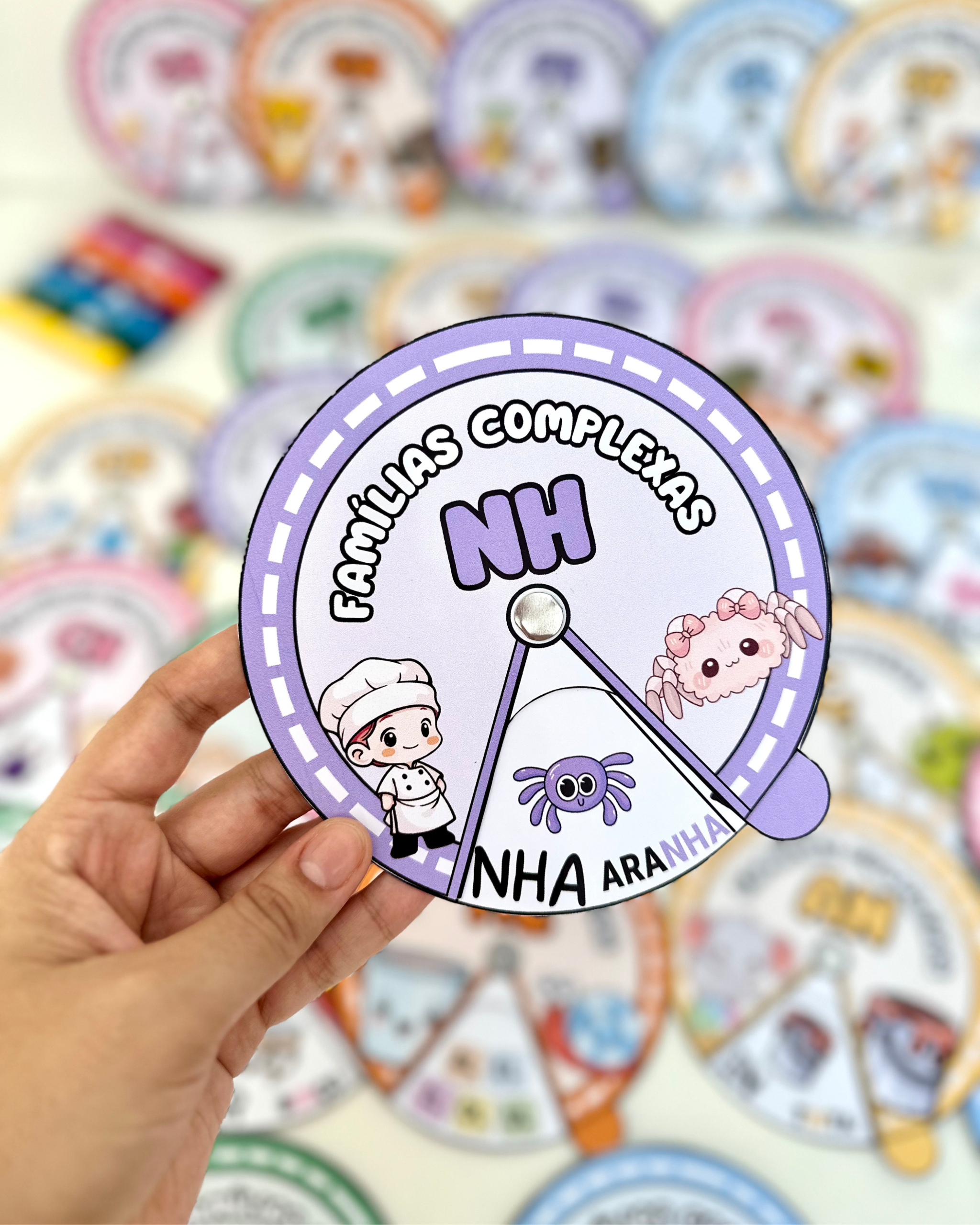 ROLETA SÍLABAS COMPLEXAS - Imagem 2