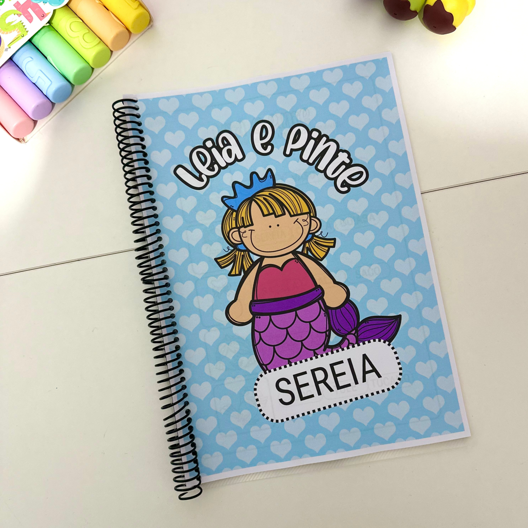 LEIA E PINTE SÍLABAS - SEREIA