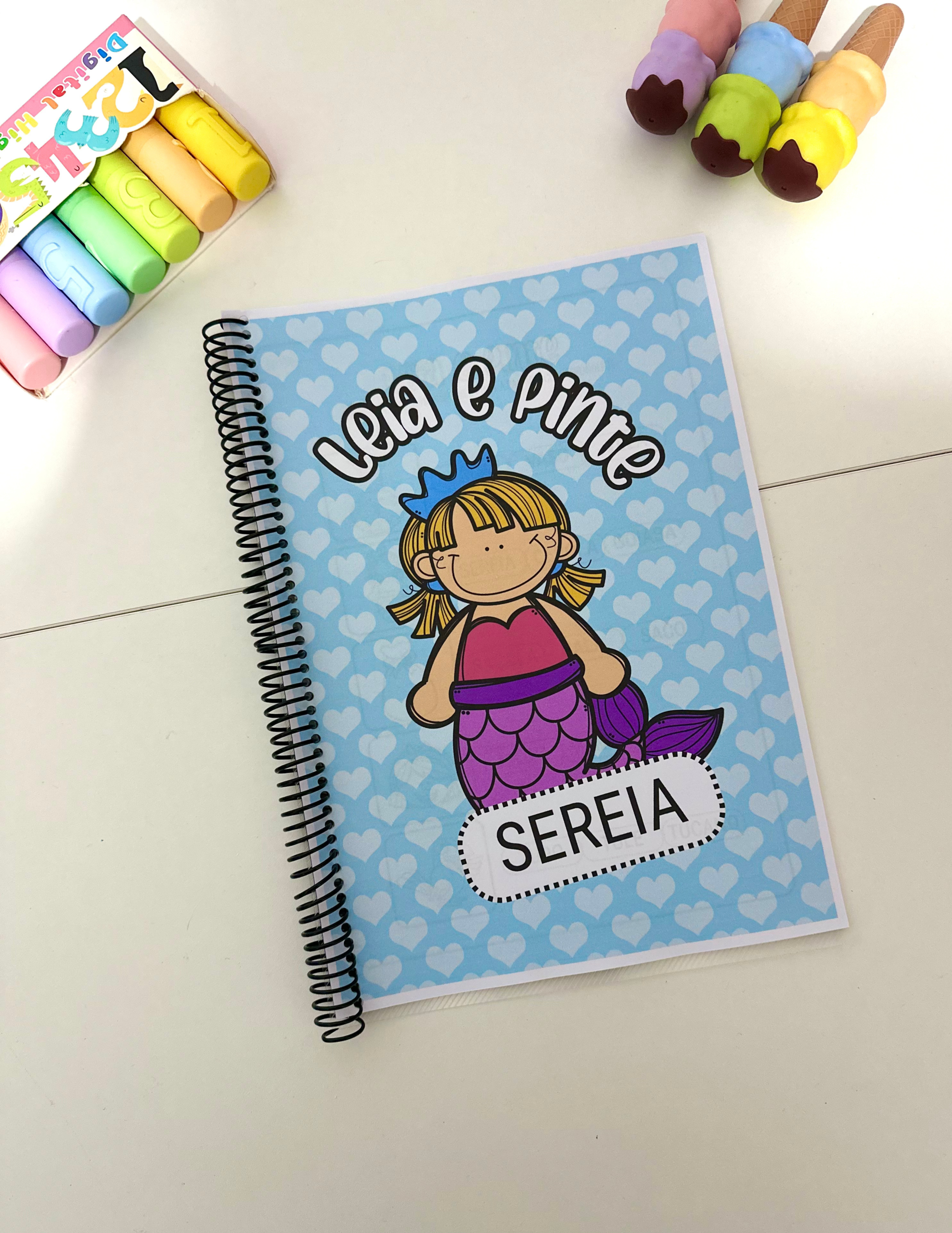 LEIA E PINTE SÍLABAS - SEREIA