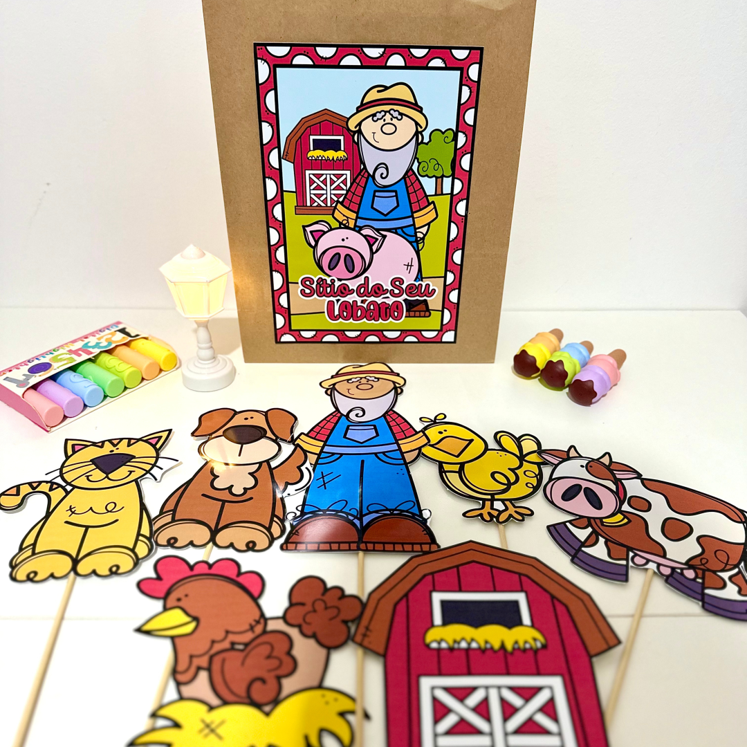 HISTÓRIA NA SACOLA "SÍTIO DO SEU LOBATO"