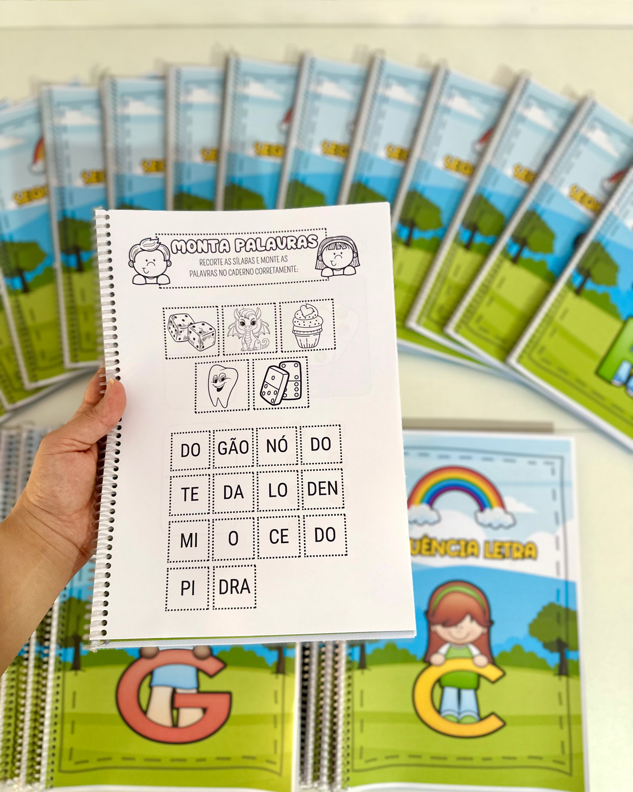 SEQUÊNCIAS DO ALFABETO - APOSTILAS DE A a Z - Imagem 4