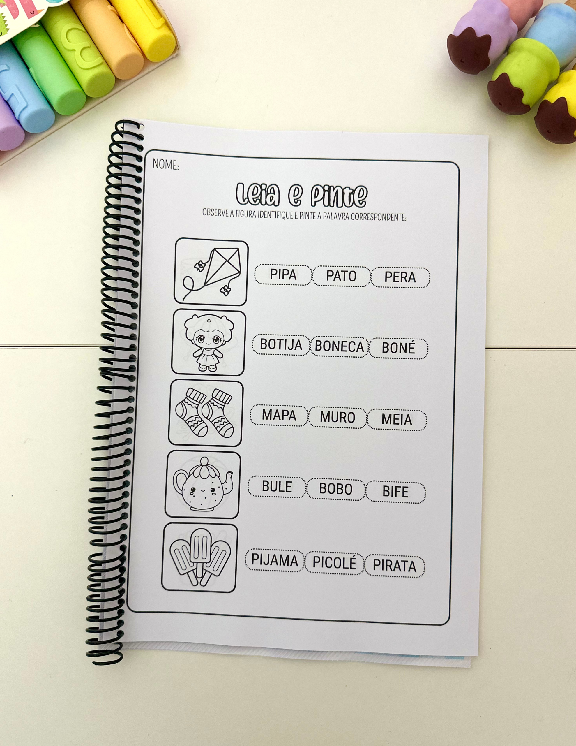 LEIA E PINTE SÍLABAS - SEREIA - Imagem 5