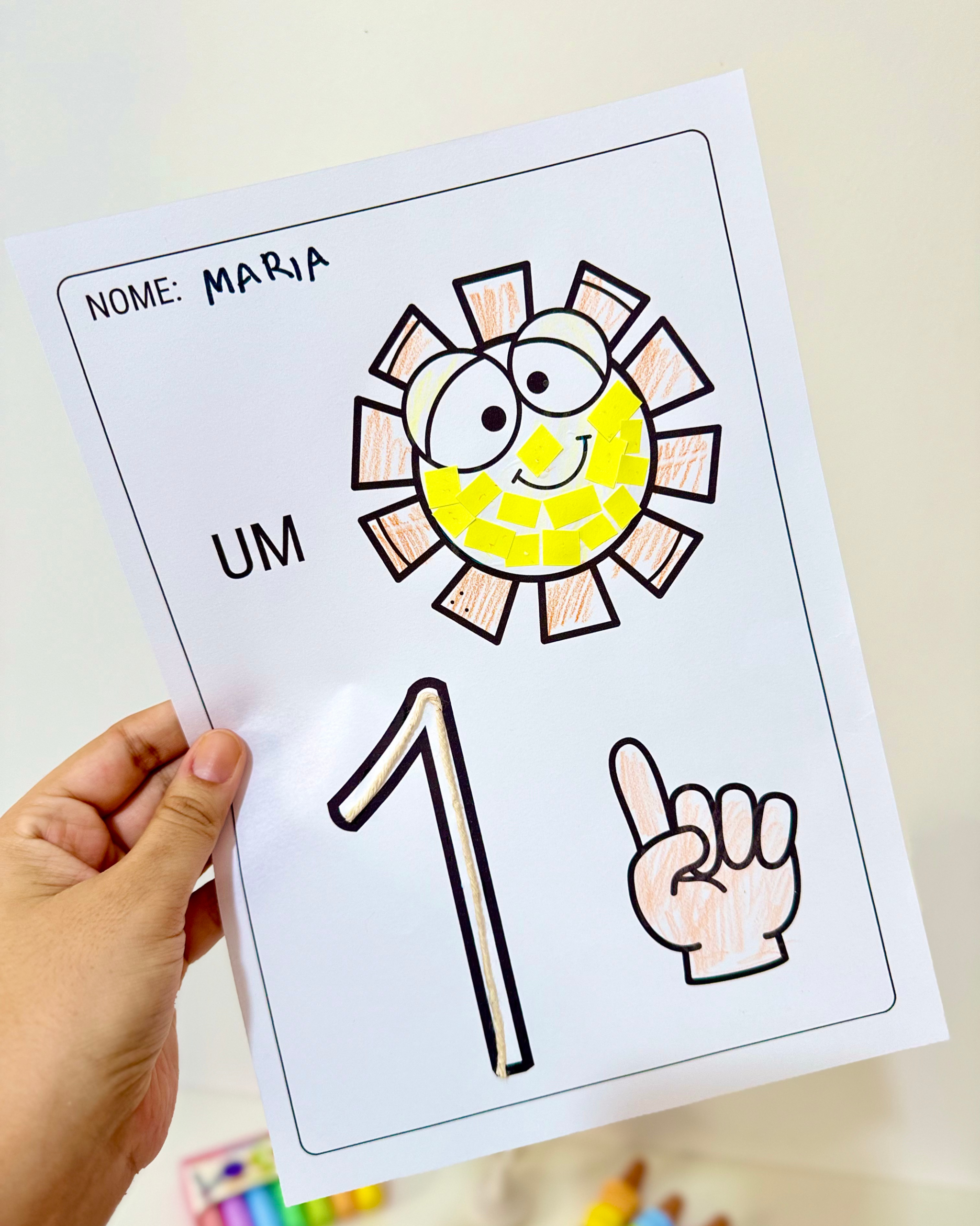 ATIVIDADES NUMERAIS DE 1 A 5 - Imagem 2