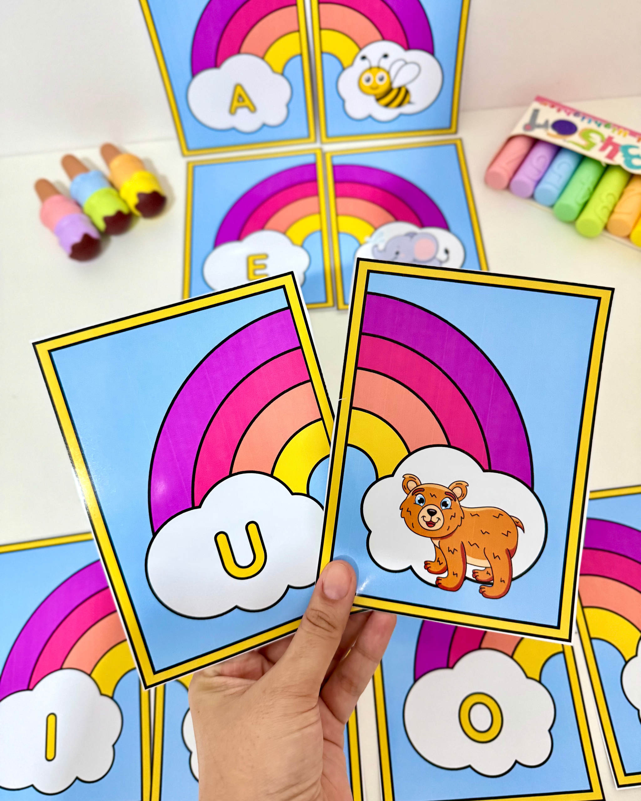 ARCO-ÍRIS DAS VOGAIS - Imagem 2