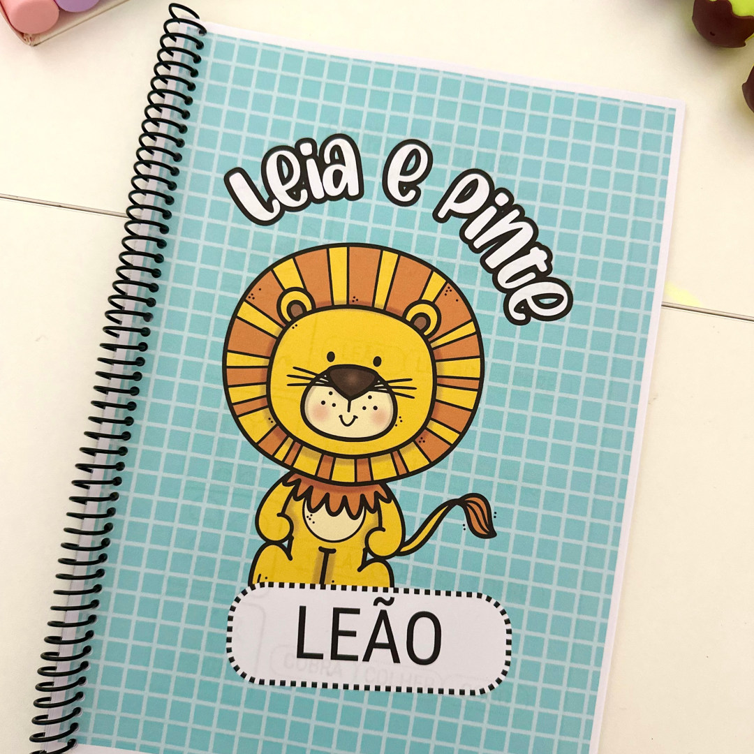 LEIA E PINTE - SÍLABAS COMPLEXAS