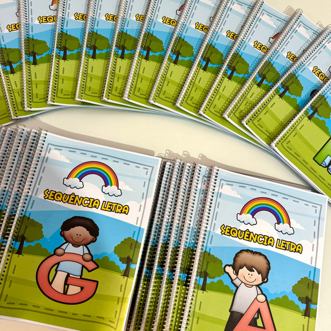 SEQUÊNCIAS DO ALFABETO - APOSTILAS DE A a Z