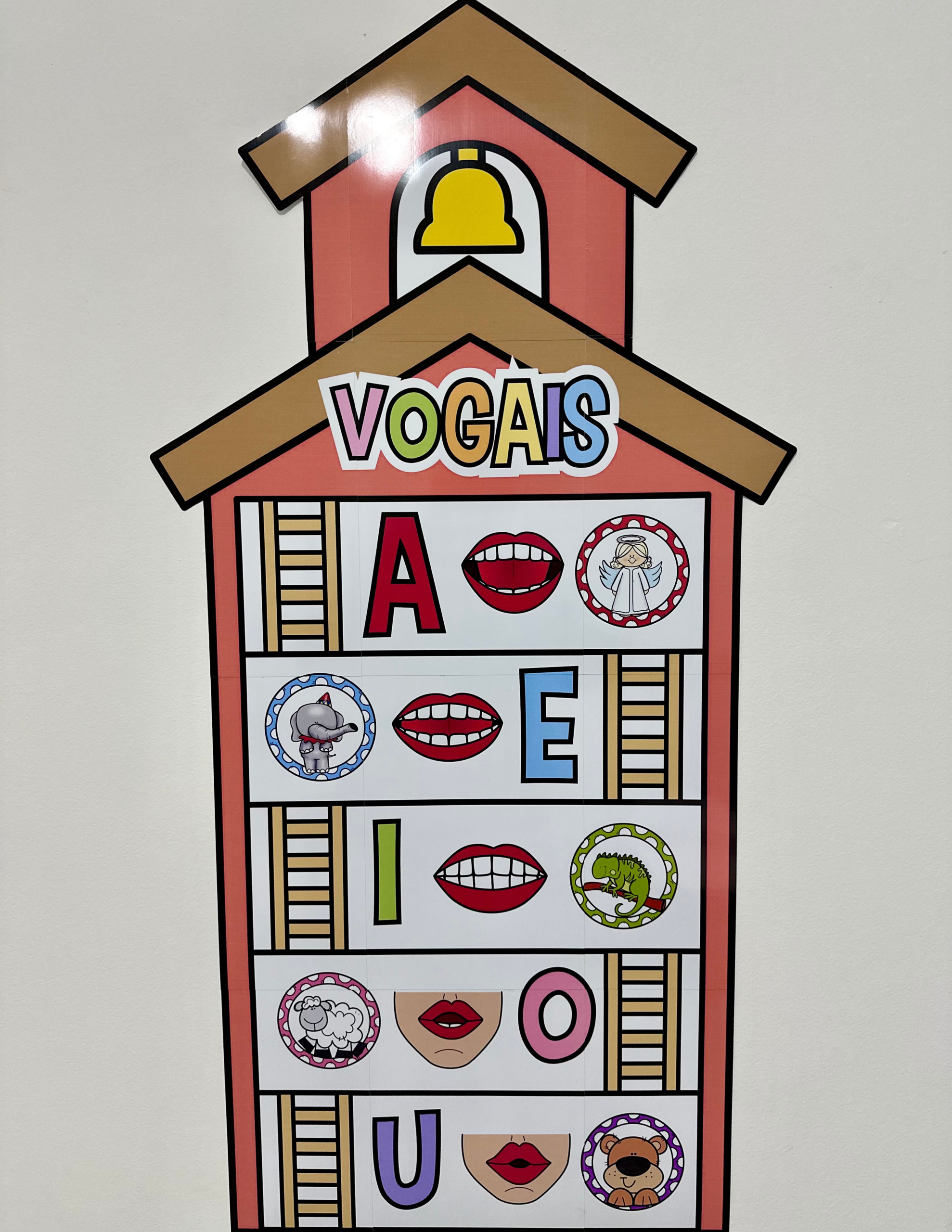 PAINEL CASA DAS VOGAIS - Imagem 2
