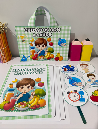 SACOLA CUIDADOS COM A SAÚDE