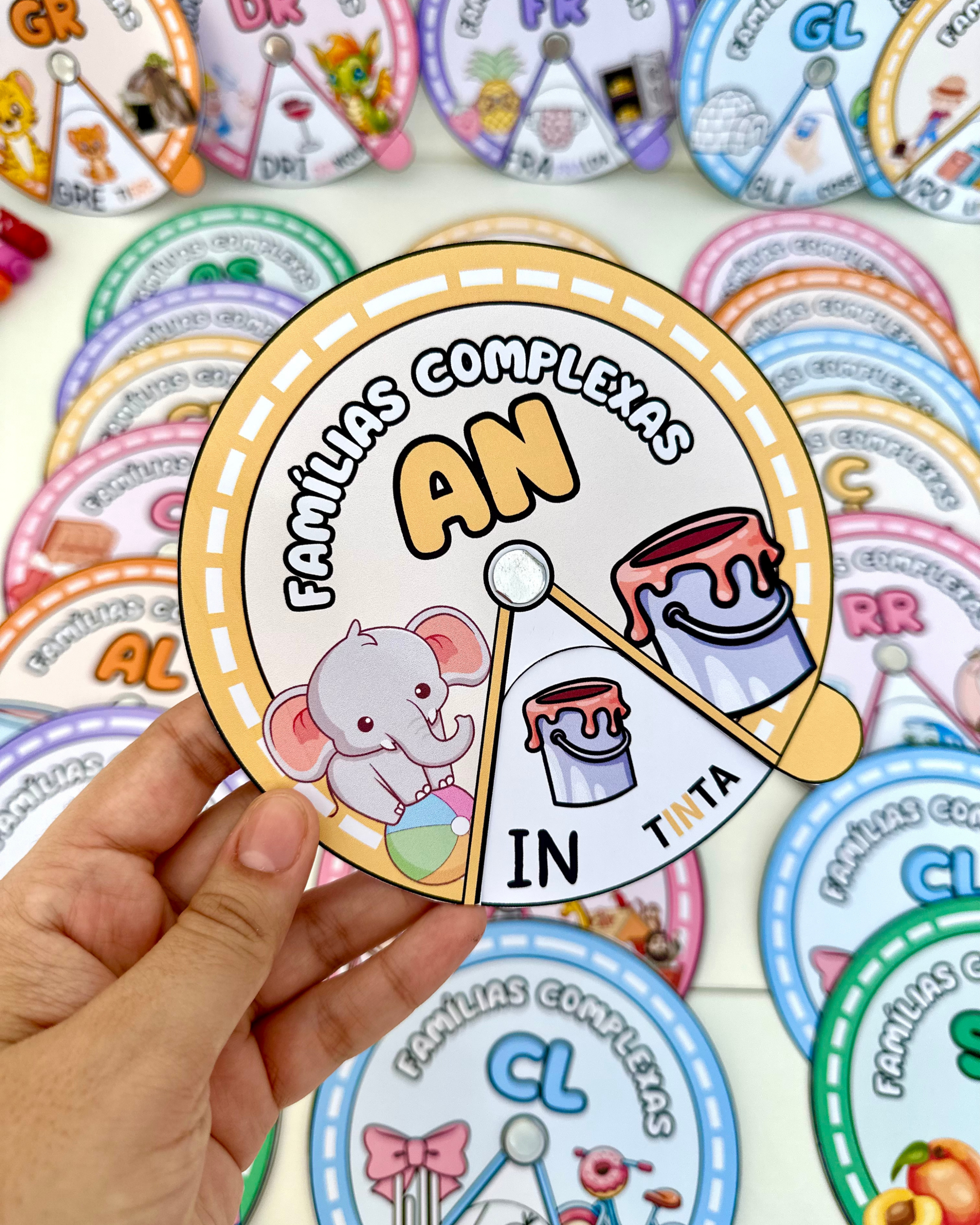 ROLETA SÍLABAS COMPLEXAS - Imagem 4