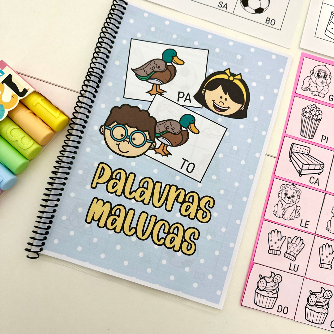 PALAVRAS MALUCAS - SÍLABAS SIMPLES