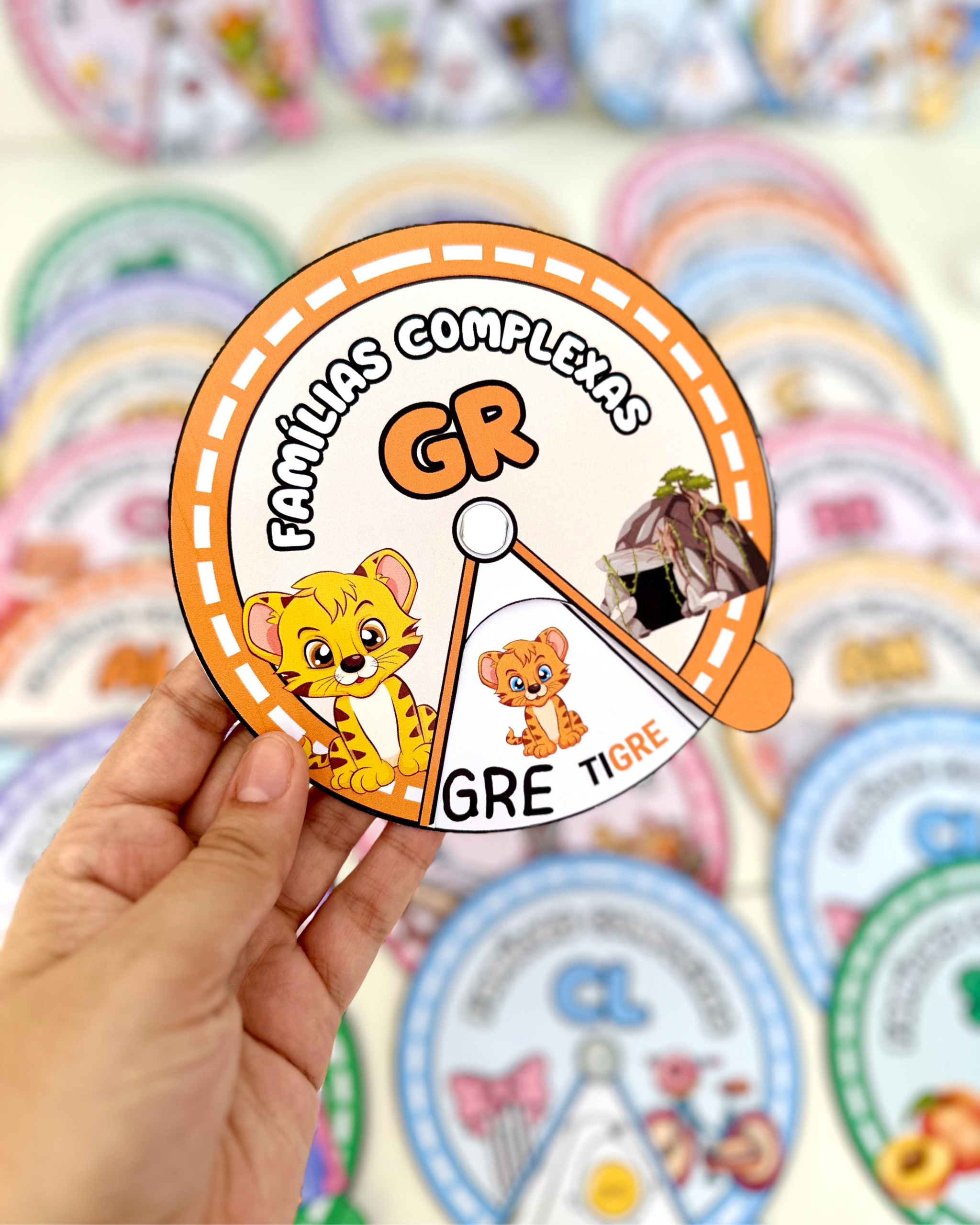 ROLETA SÍLABAS COMPLEXAS - Imagem 3