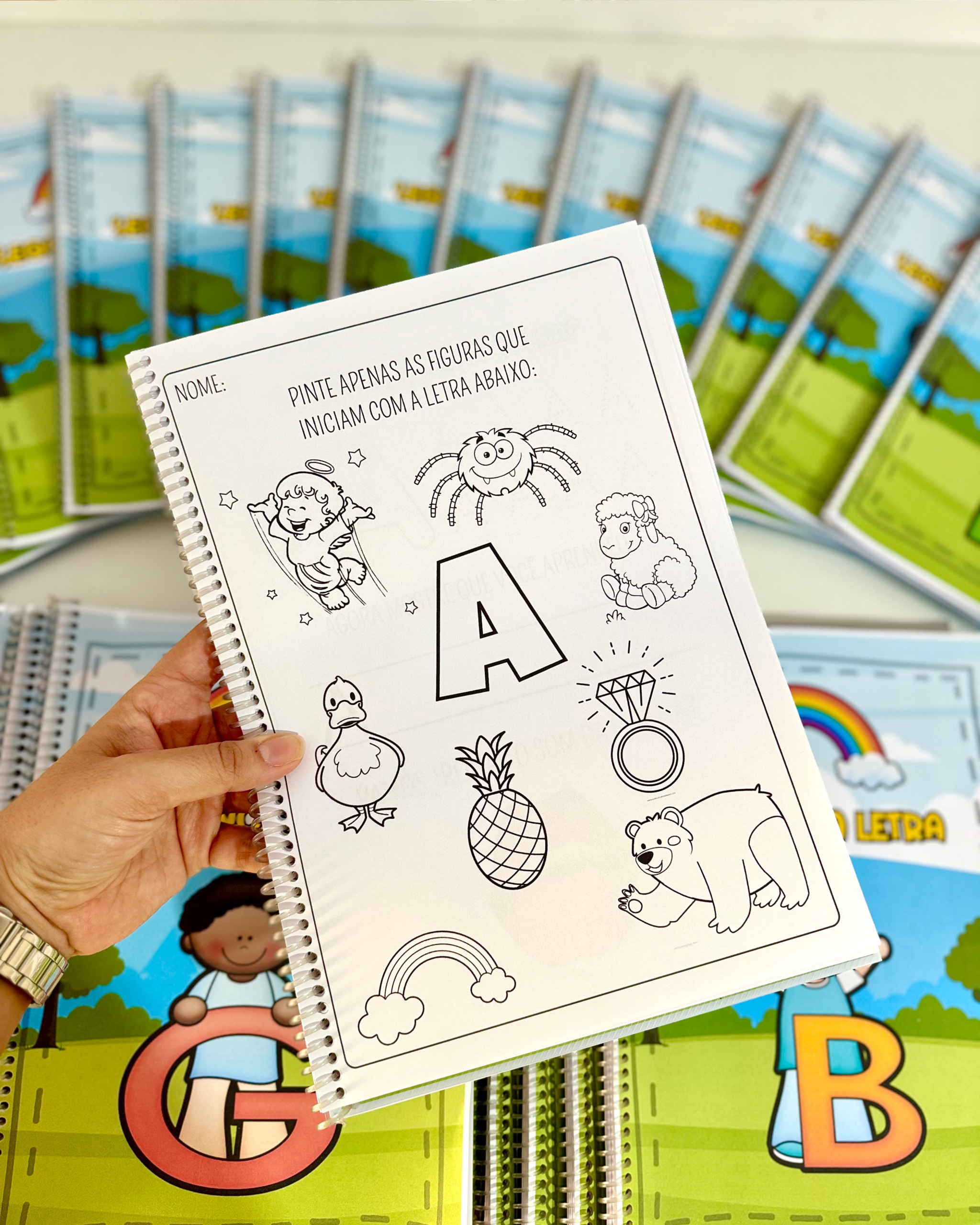 SEQUÊNCIAS DO ALFABETO - APOSTILAS DE A a Z - Imagem 2