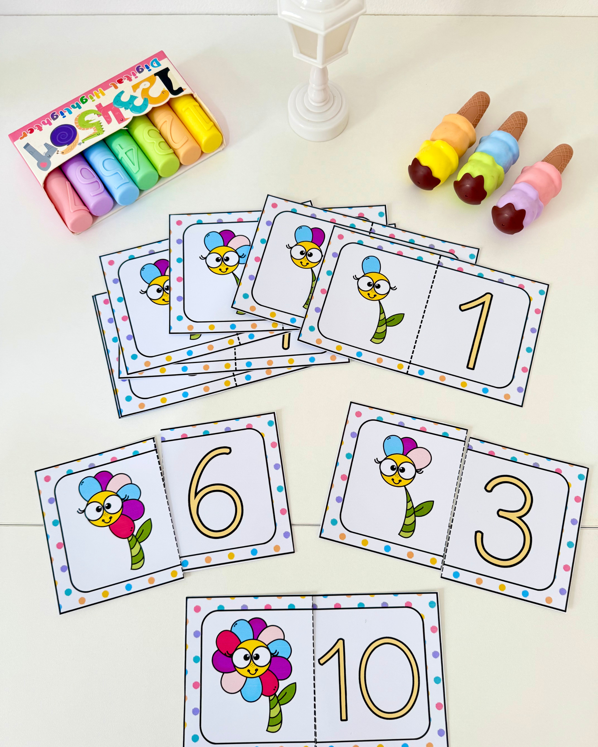 QUEBRA-CABEÇA NUMERAIS 0 A 10 - Imagem 2