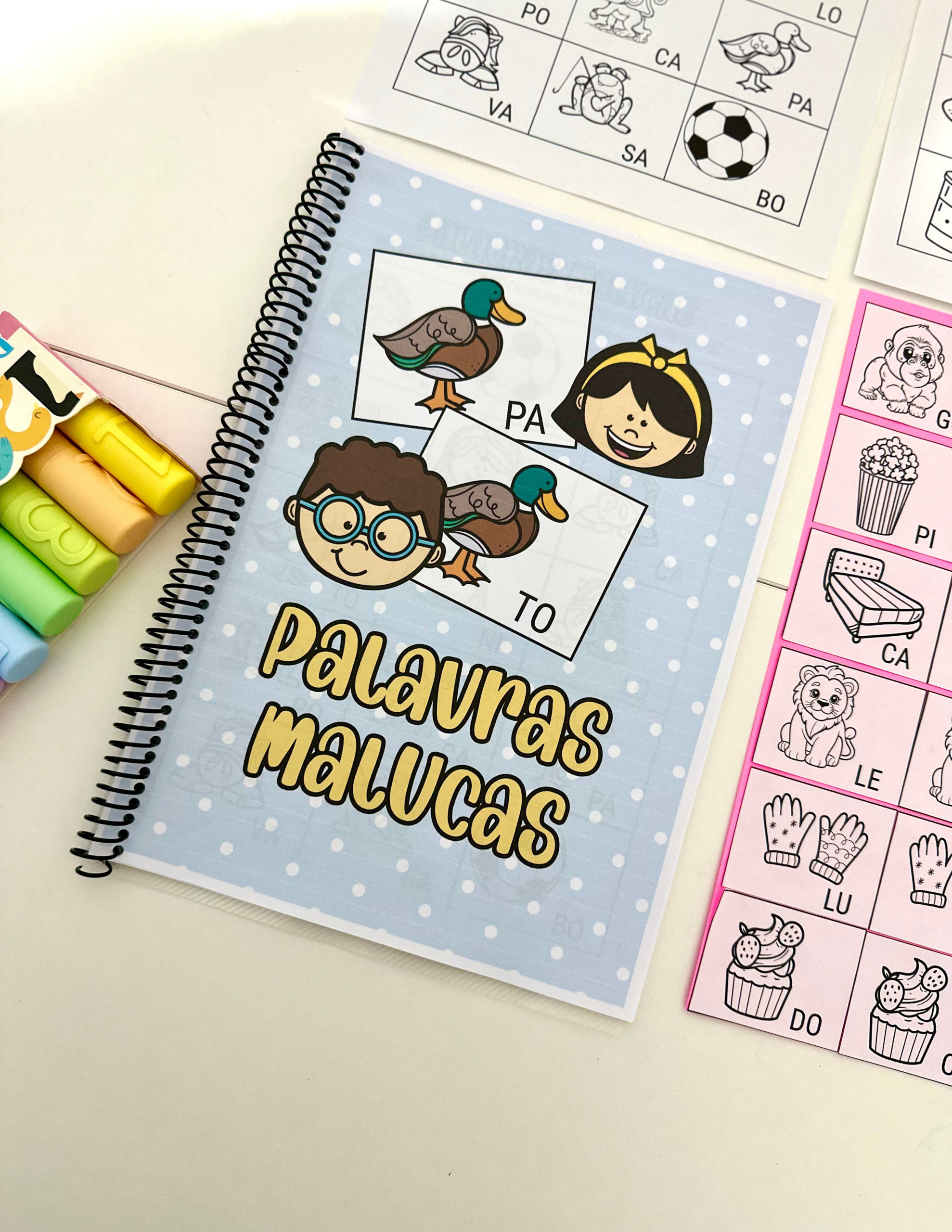 PALAVRAS MALUCAS - SÍLABAS SIMPLES