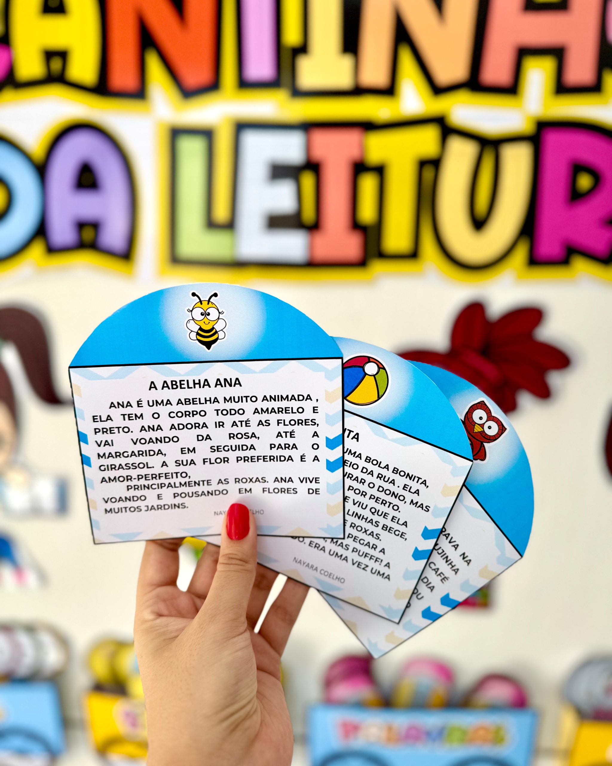 PAINEL CANTINHO DA LEITURA - Imagem 6