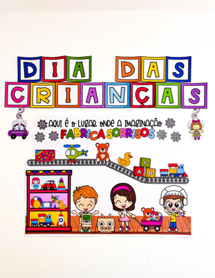 PAINEL FÁBRICA DE BRINQUEDOS