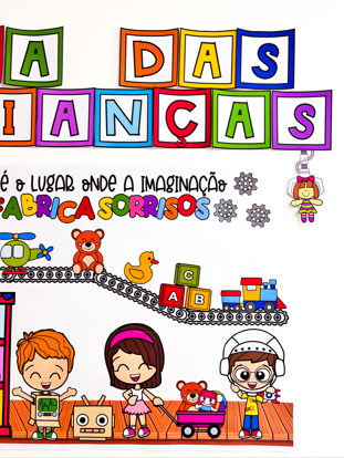 PAINEL FÁBRICA DE BRINQUEDOS - Imagem 3