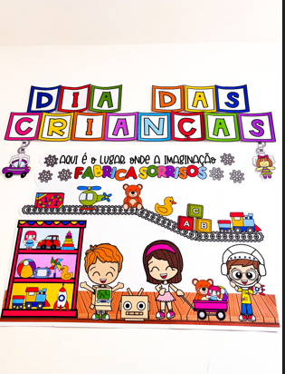 PAINEL FÁBRICA DE BRINQUEDOS - Imagem 2