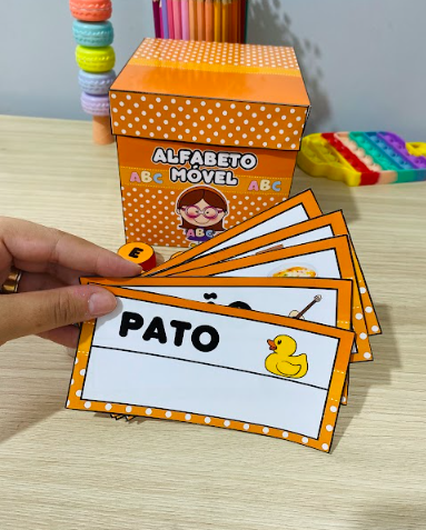 CAIXA ALFABETO MÓVEL - Imagem 2