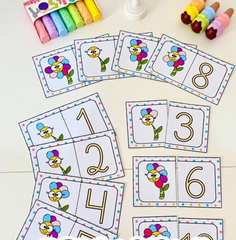 QUEBRA-CABEÇA NUMERAIS 0 A 10