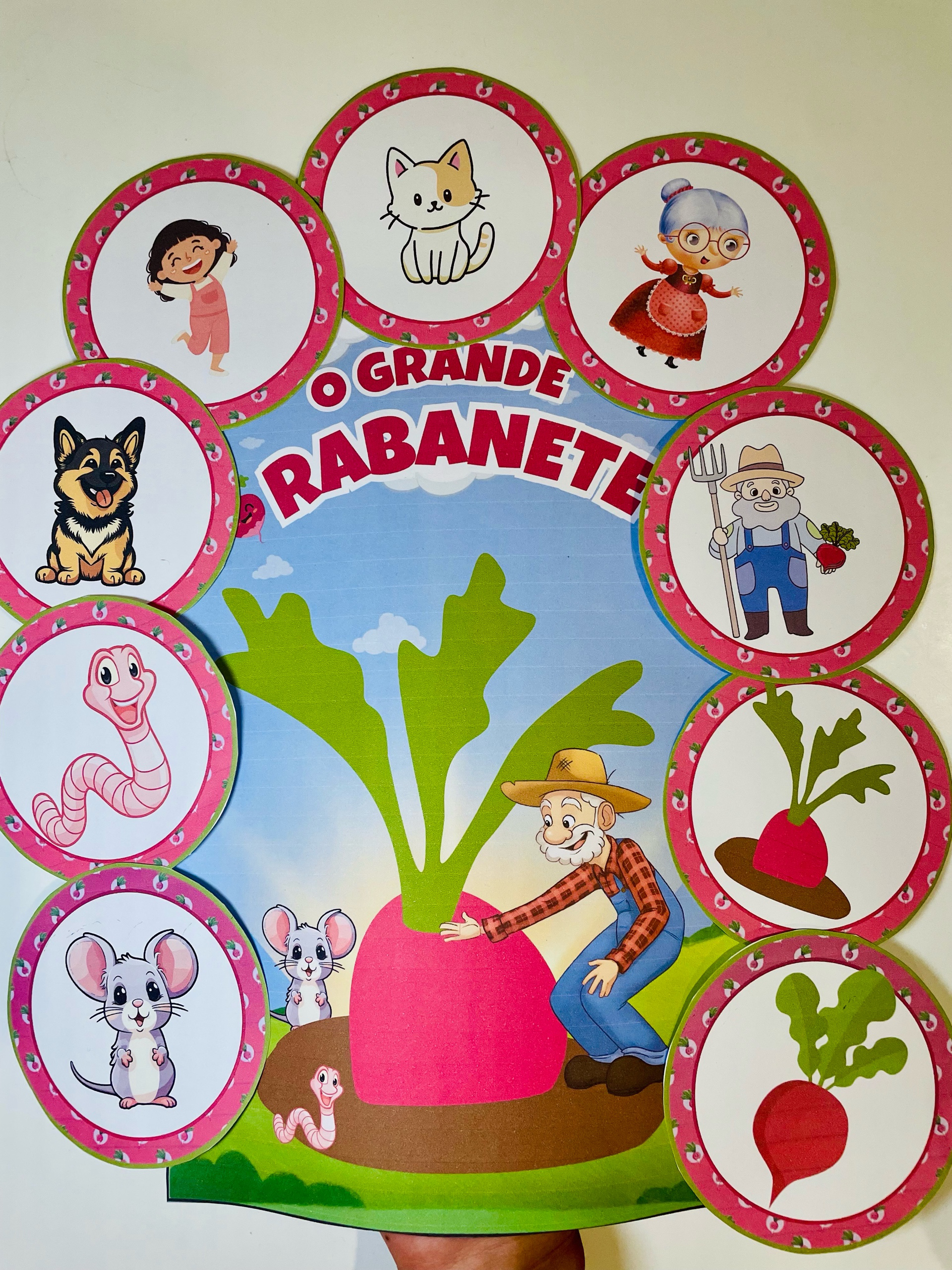 LUVA DE HISTÓRIA - O GRANDE RABANETE