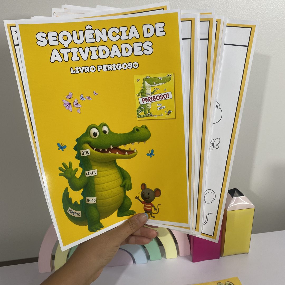 SEQUÊNCIA ATIVIDADES - LIVRO PERIGOSO