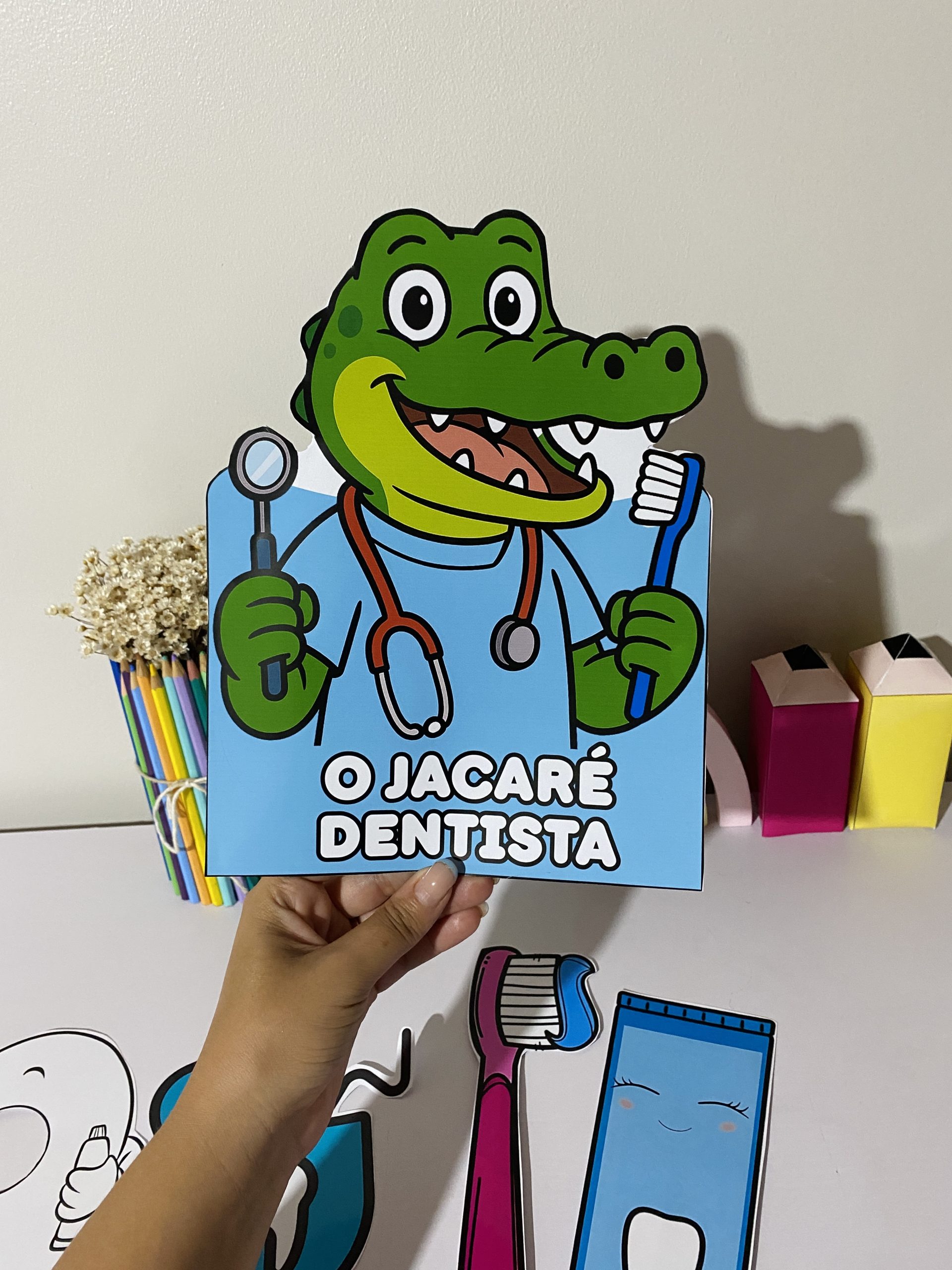 O JACARÉ DENTISTA