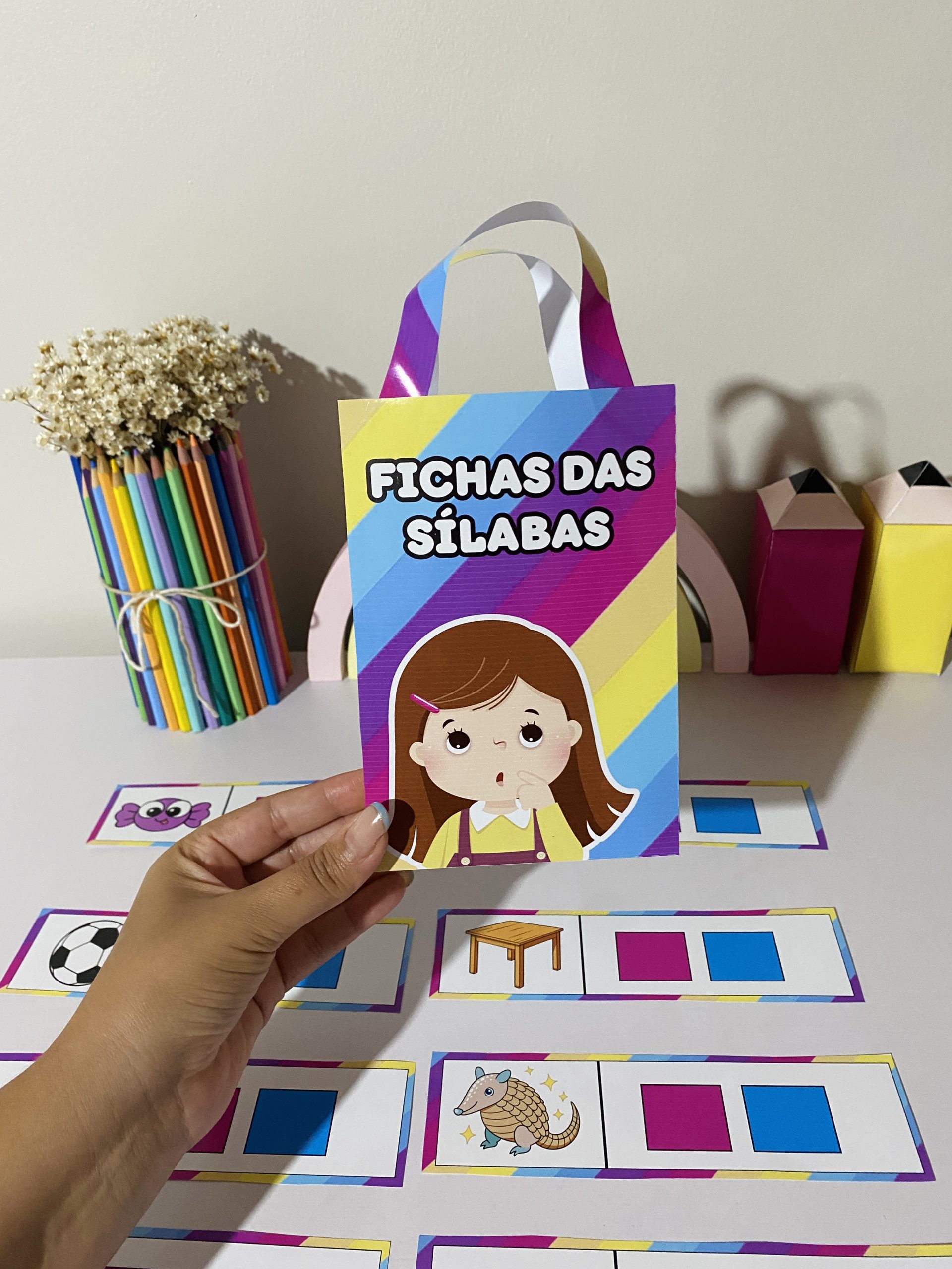 FICHAS DAS SÍLABAS