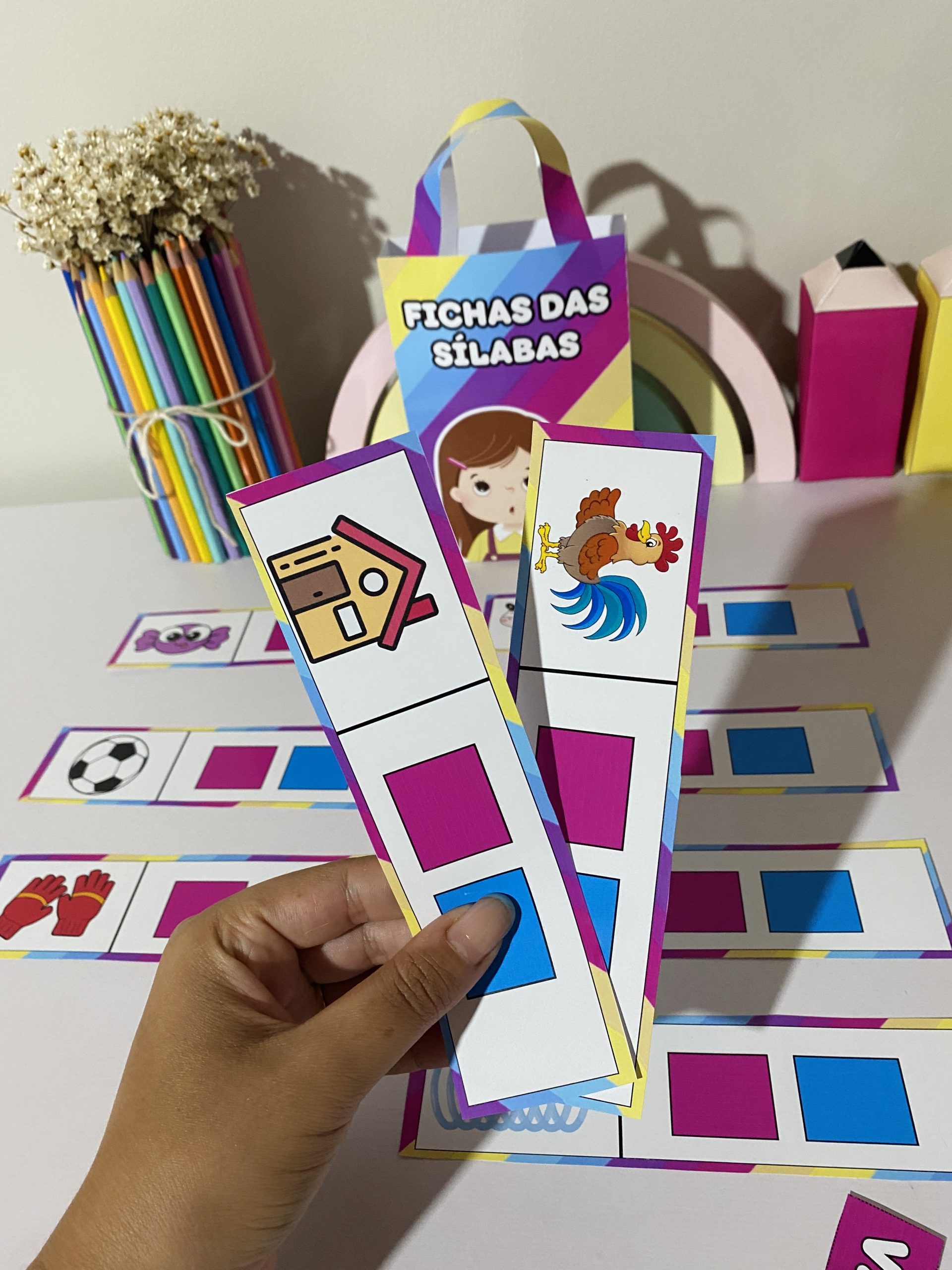 FICHAS DAS SÍLABAS - Imagem 3