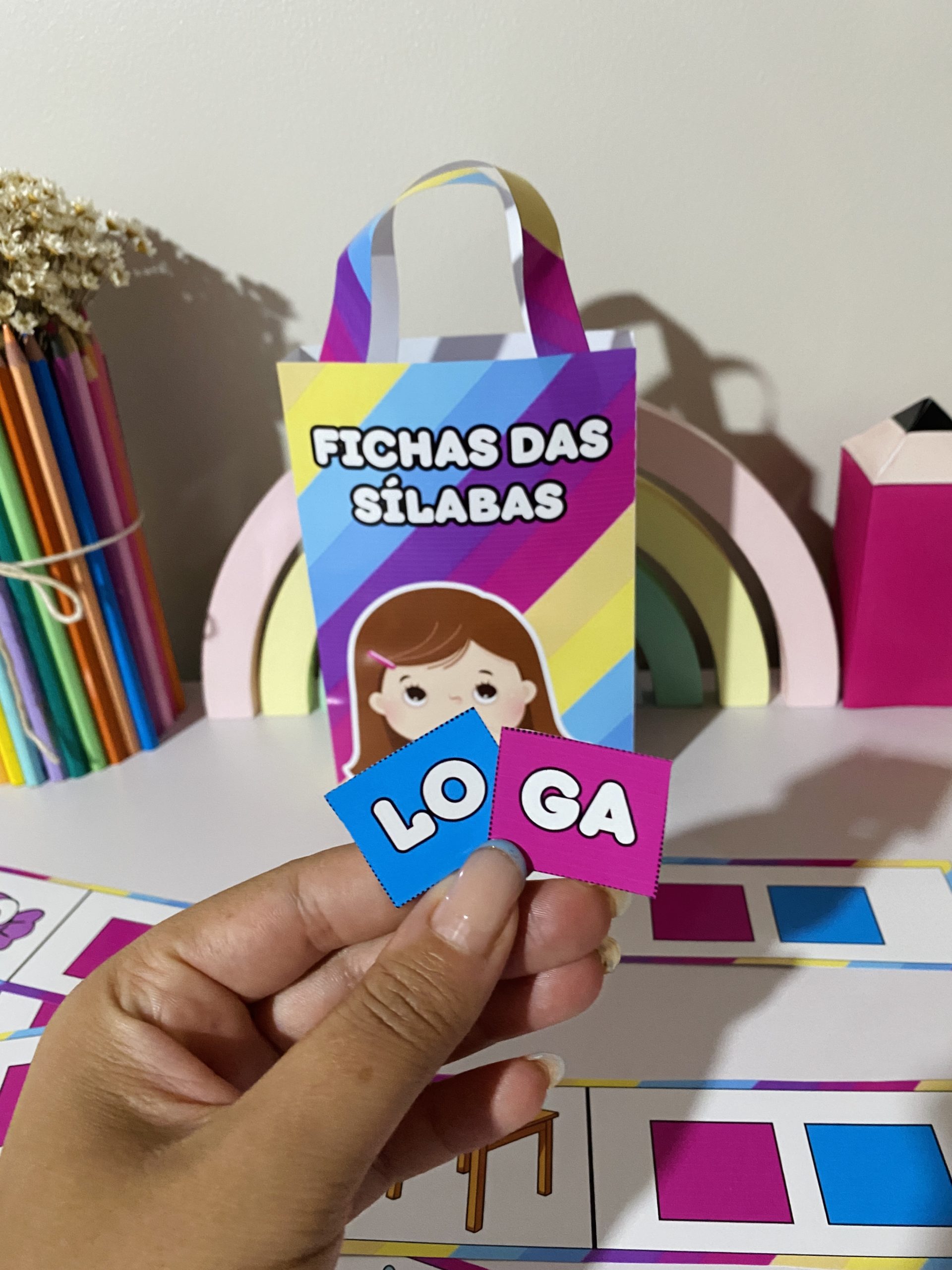 FICHAS DAS SÍLABAS - Imagem 4