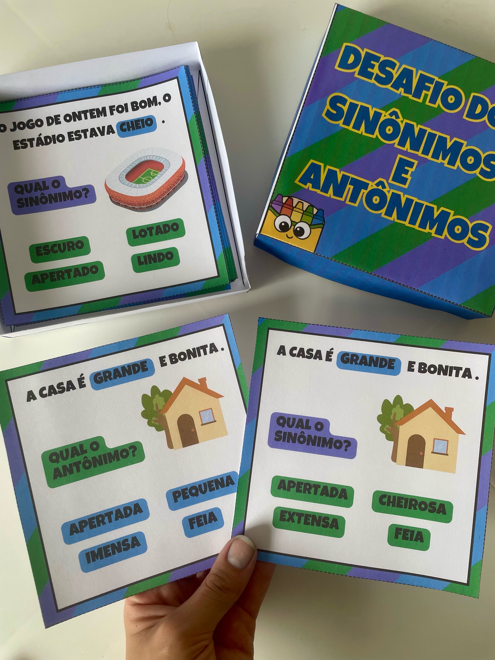 DESAFIO DOS SINÔNIMOS E ANTÔNIMOS - Imagem 4