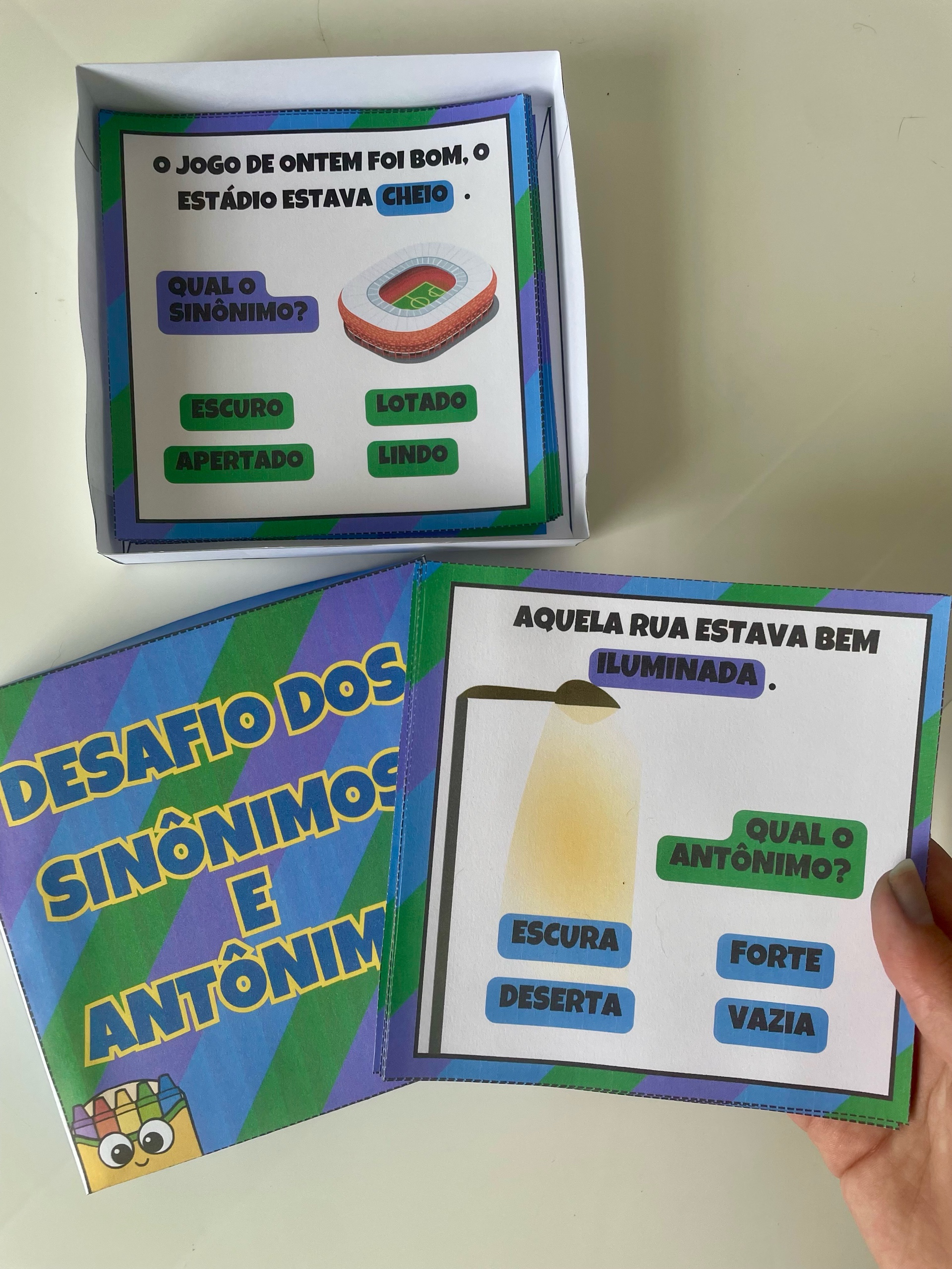 DESAFIO DOS SINÔNIMOS E ANTÔNIMOS - Imagem 3