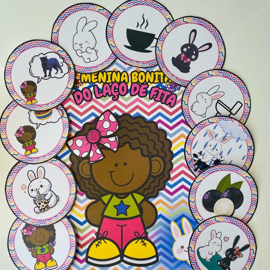 KIT MENINA BONITA DO LAÇO DE FITA