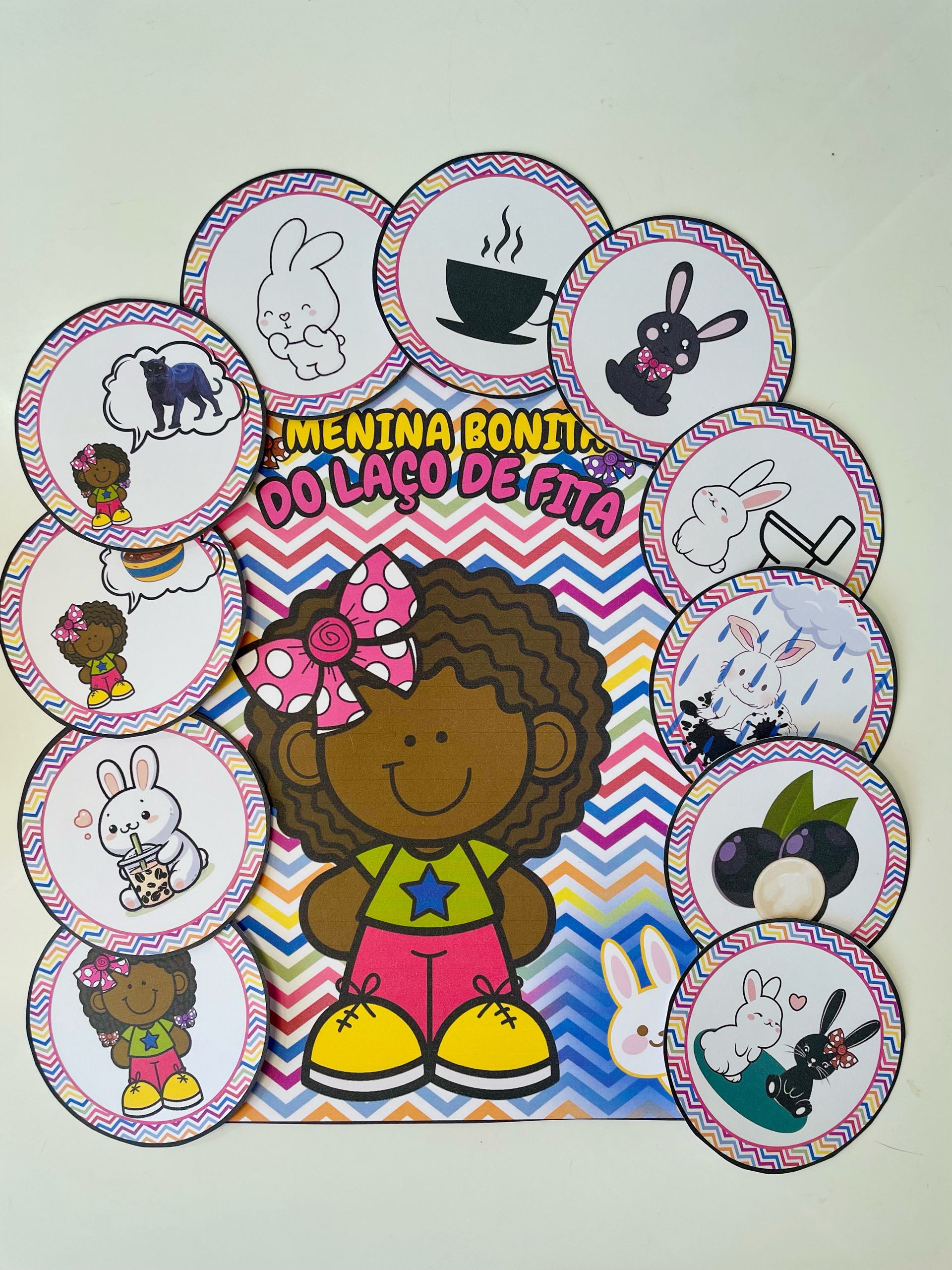 KIT MENINA BONITA DO LAÇO DE FITA