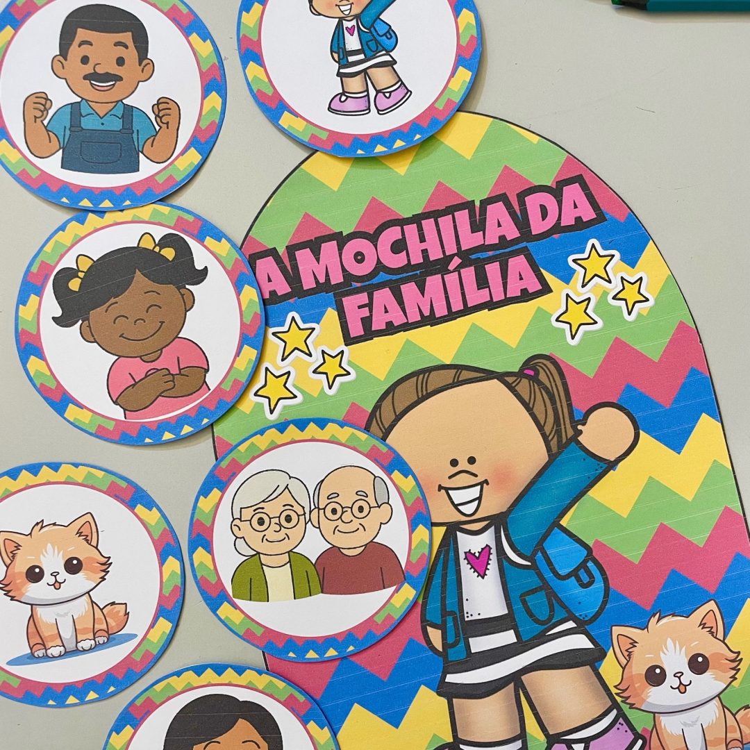 LUVA DE HISTÓRIA - A MOCHILA DA FAMÍLIA