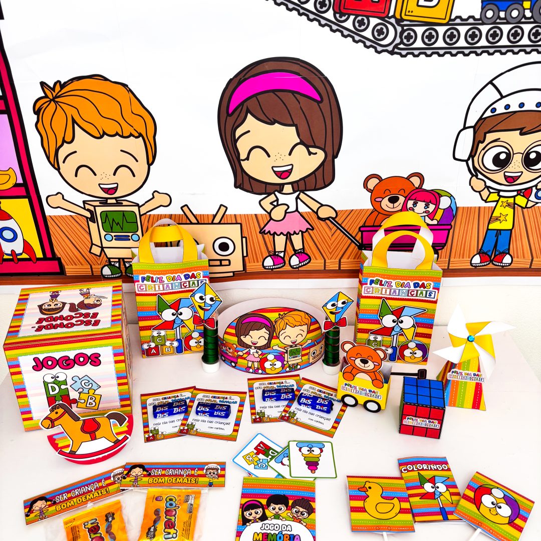 KIT LEMBRANCINHAS DIA DAS CRIANÇAS