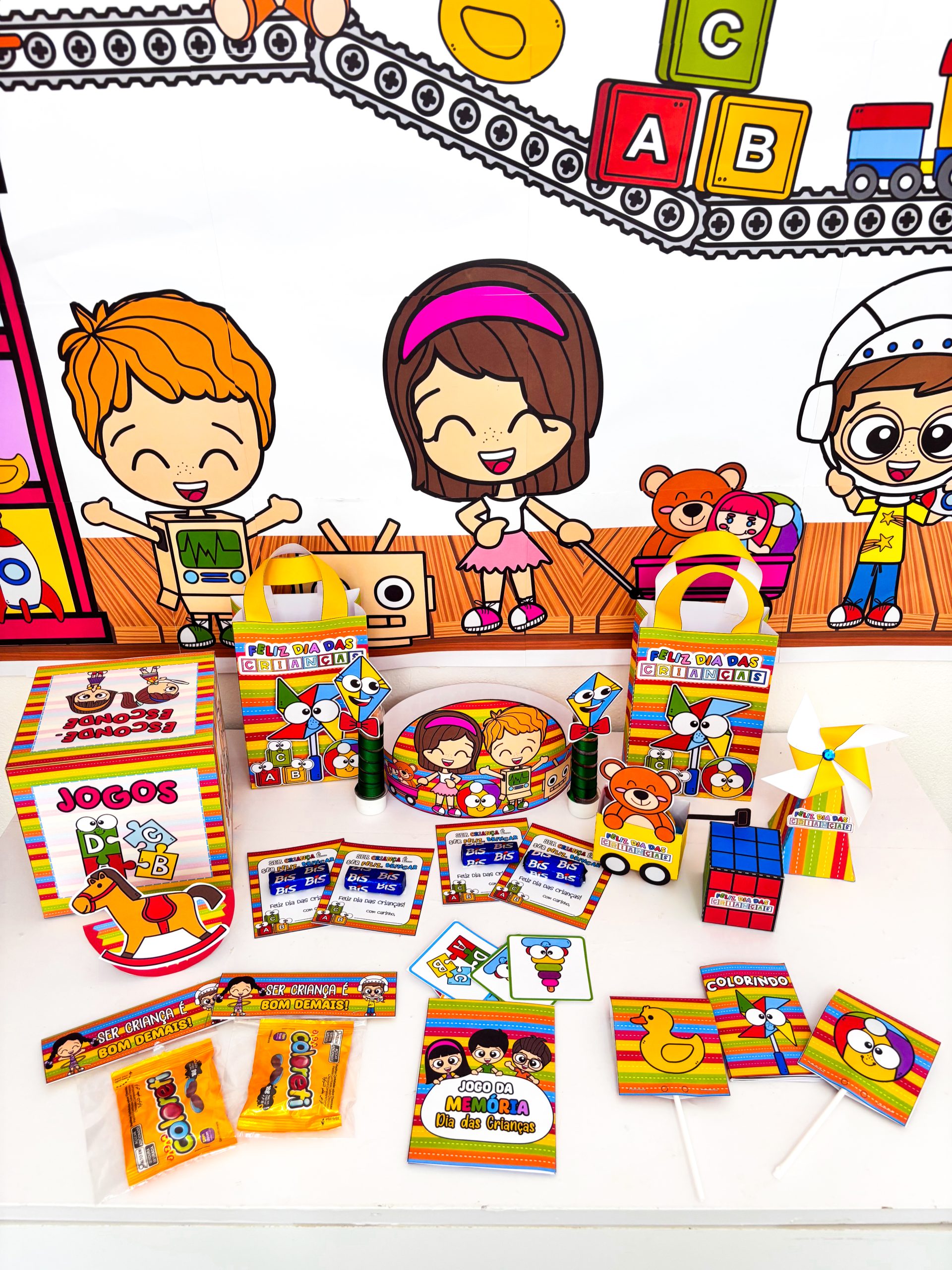 KIT LEMBRANCINHAS DIA DAS CRIANÇAS