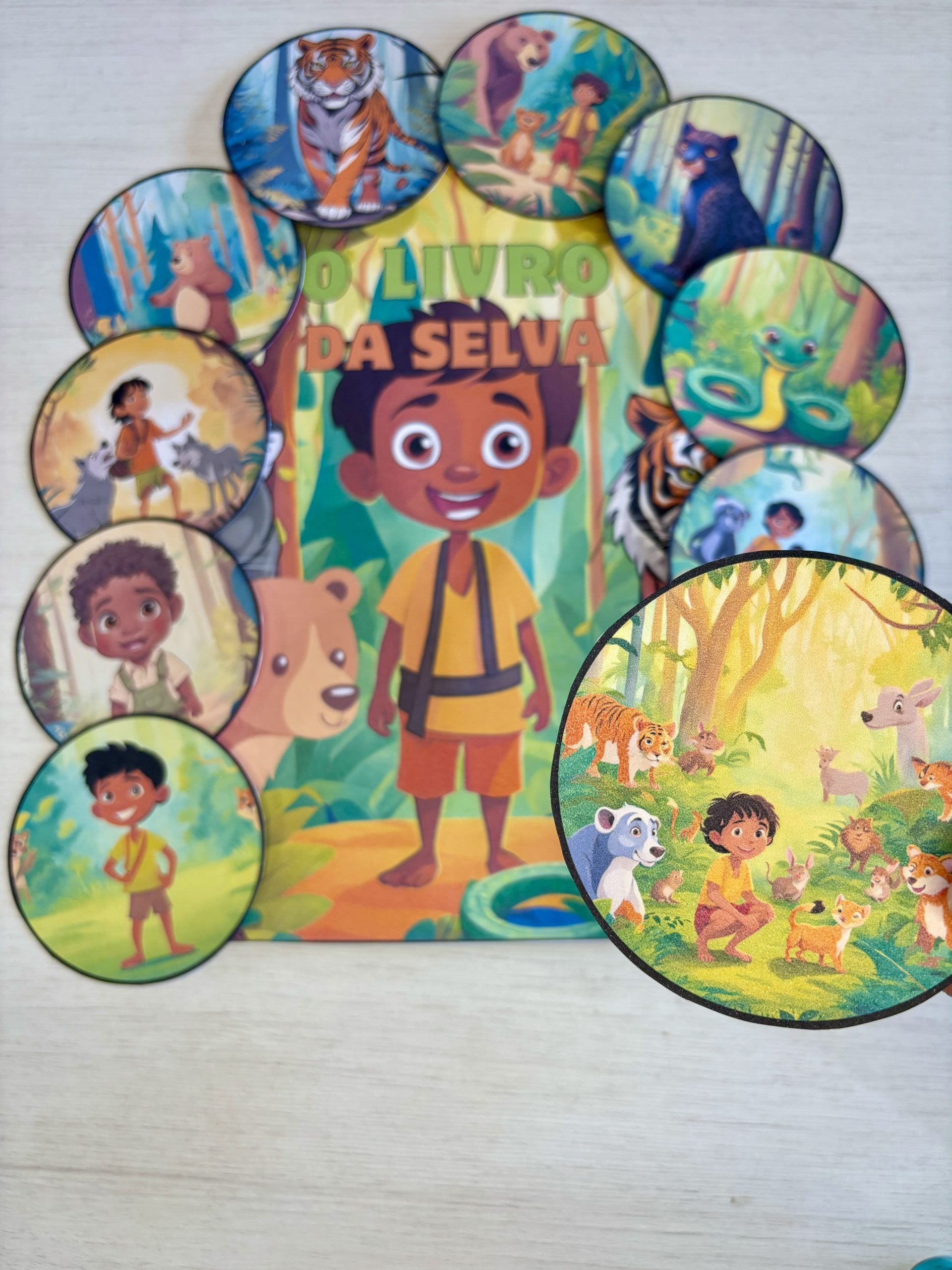 LUVA DE HISTÓRIA - O LIVRO DA SELVA - Imagem 2