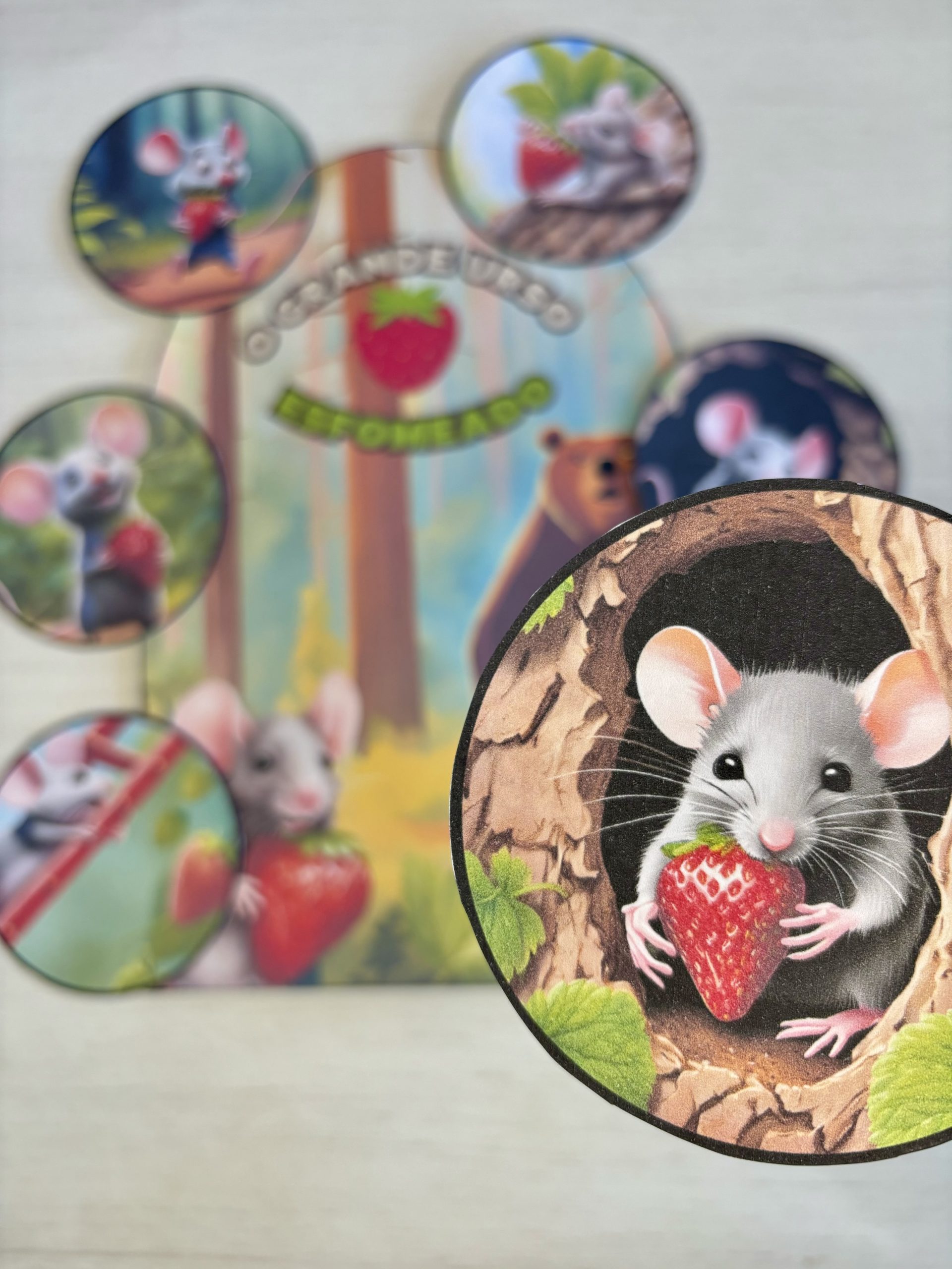 LUVA DE HISTÓRIA - O GRANDE URSO ESFOMEADO - Imagem 2