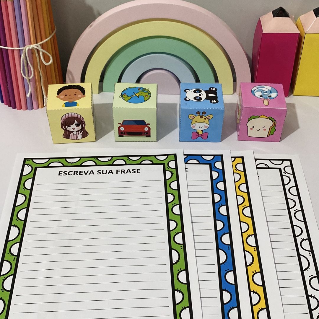 DADOS PARA PRODUÇÃO DE FRASES