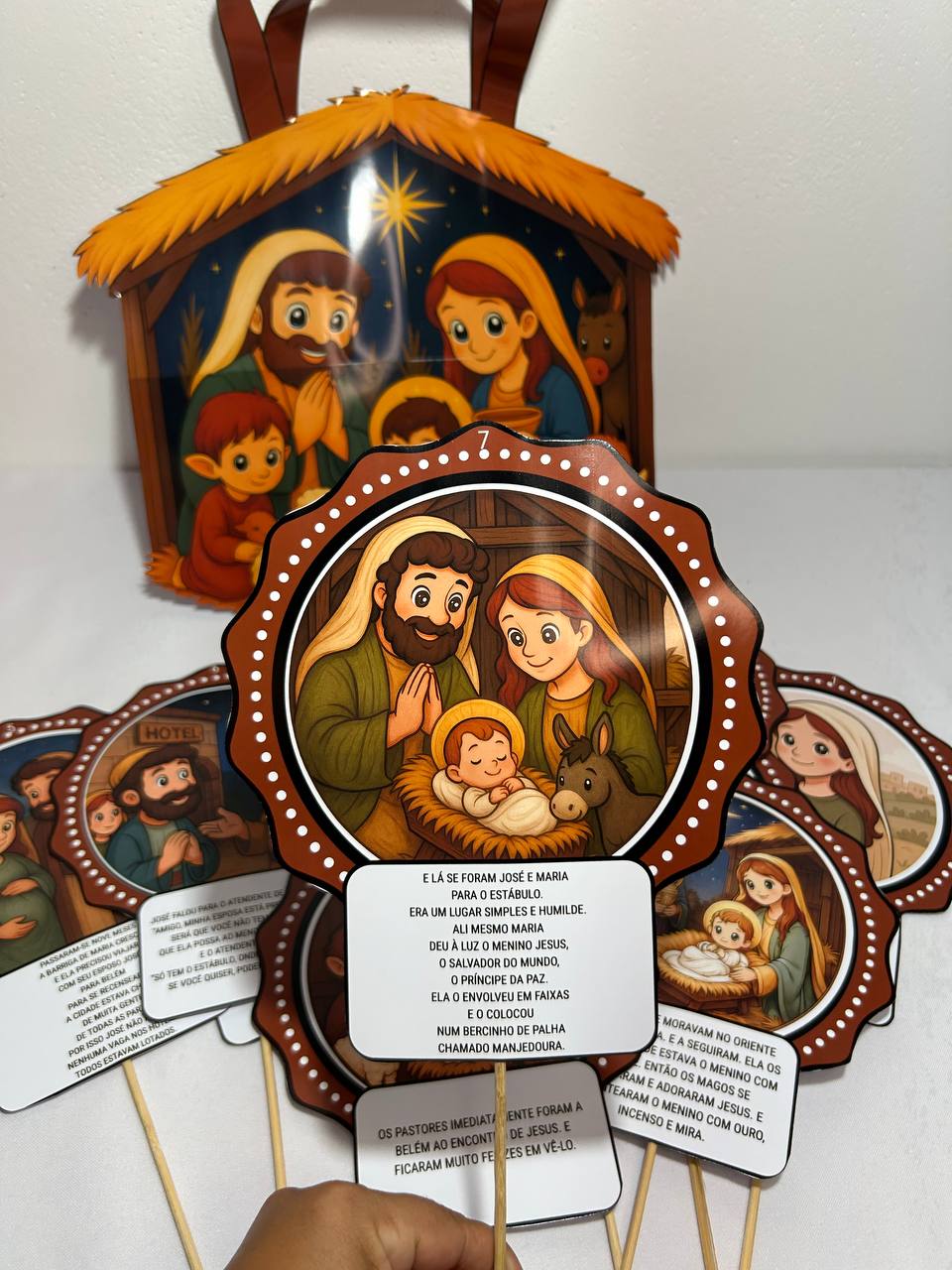 HISTÓRIA NA SACOLA - NASCIMENTO DE JESUS - Imagem 3