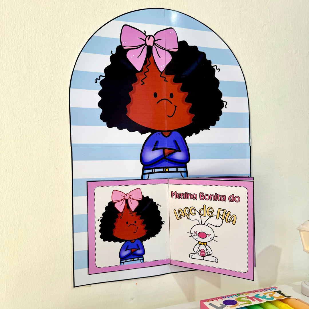 CONTAÇÃO DE HISTÓRIA MENINA BONITA DO LAÇO DE FITA