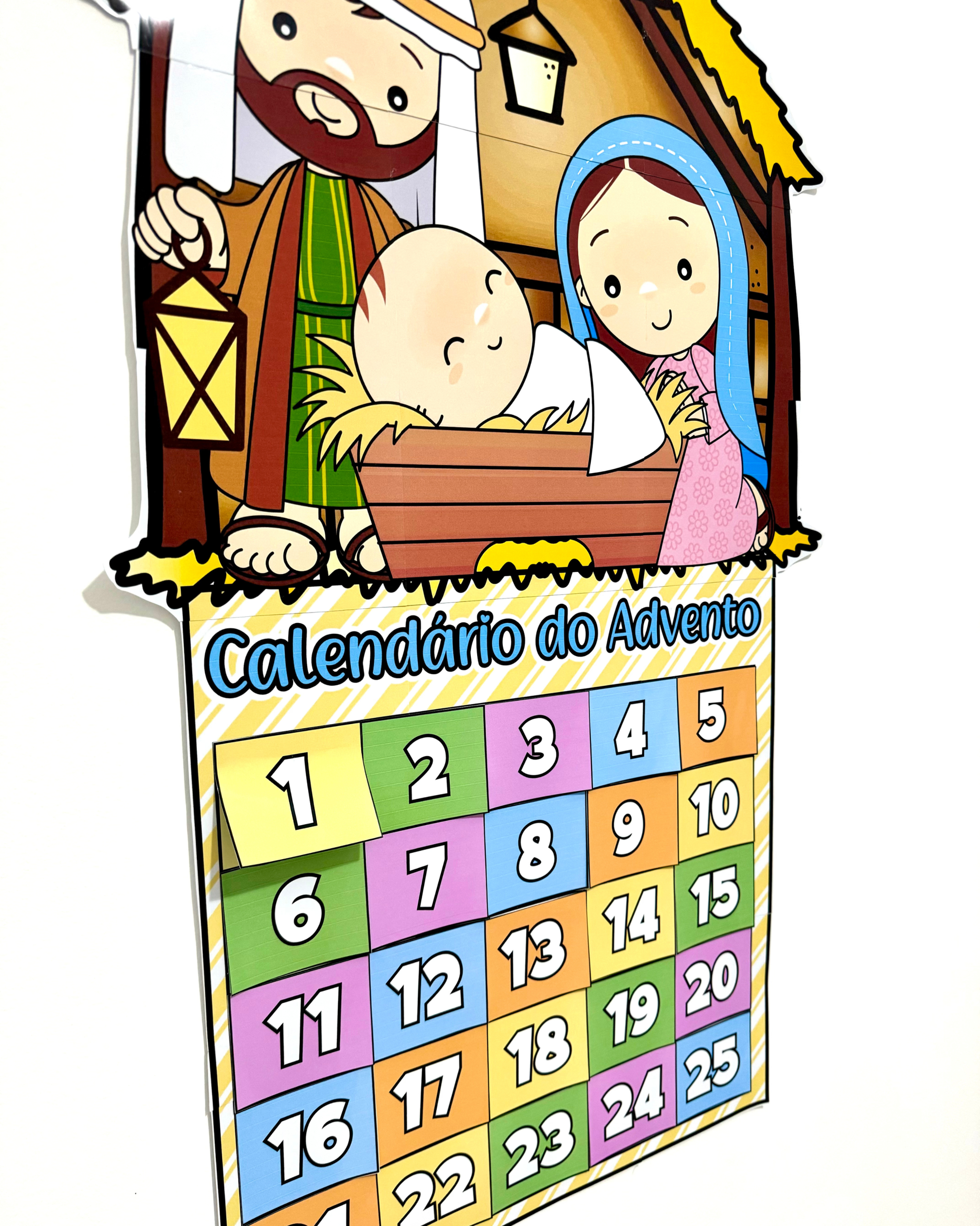 CARTAZ CALENDÁRIO DO ADVENTO