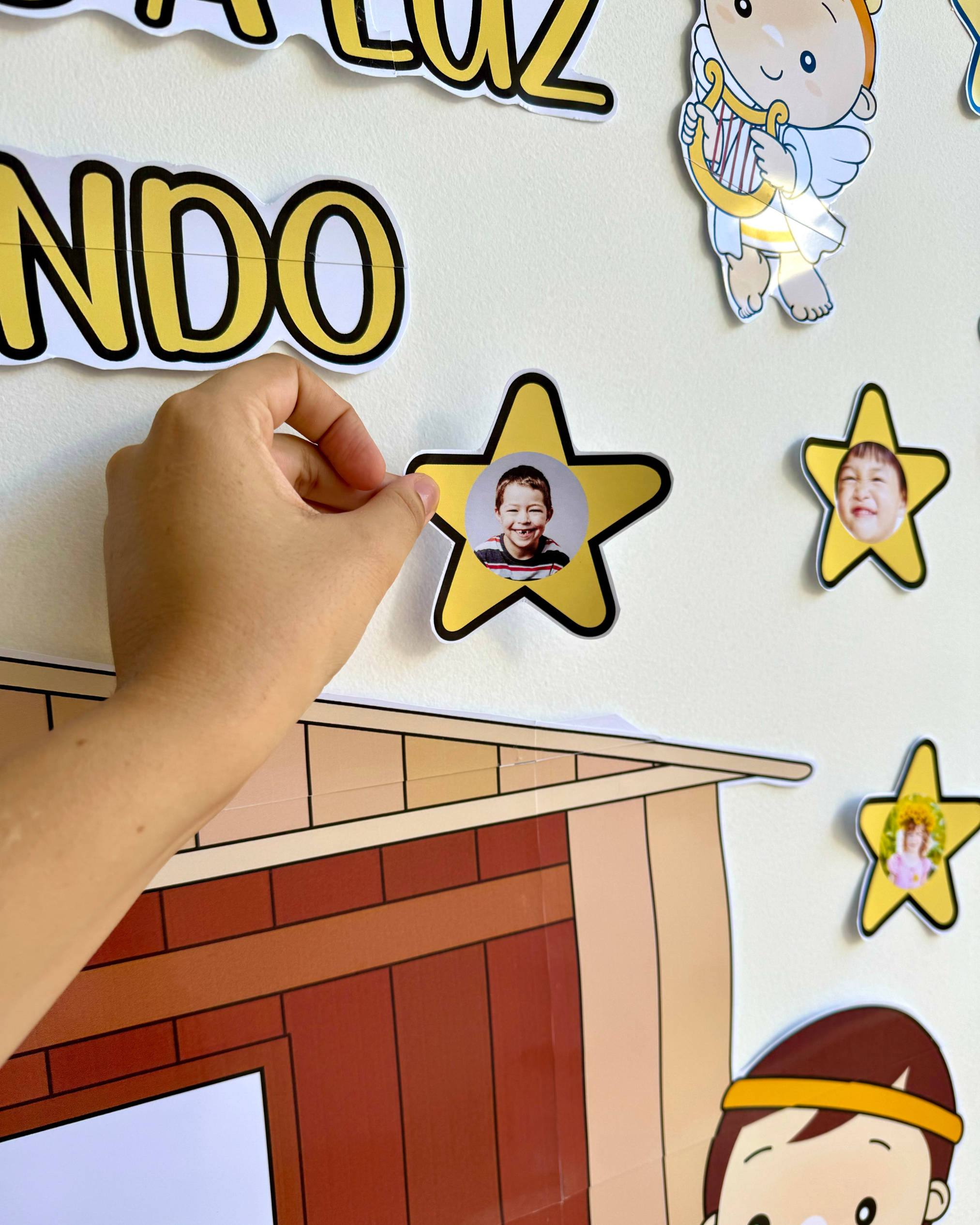 PAINEL DE NATAL COM PRESÉPIO - Imagem 2