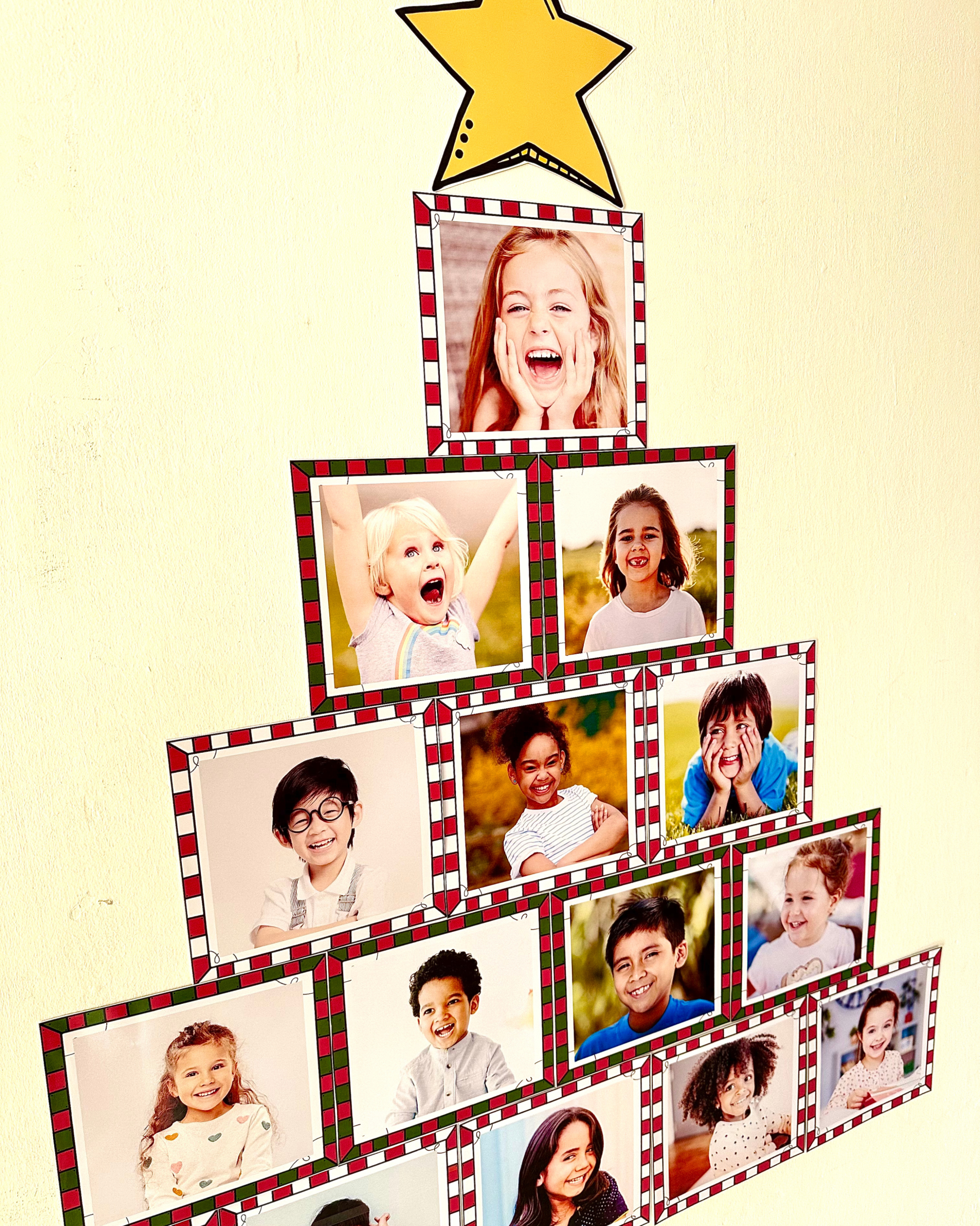 ÁRVORE DE NATAL MURAL DE FOTOS - Imagem 3