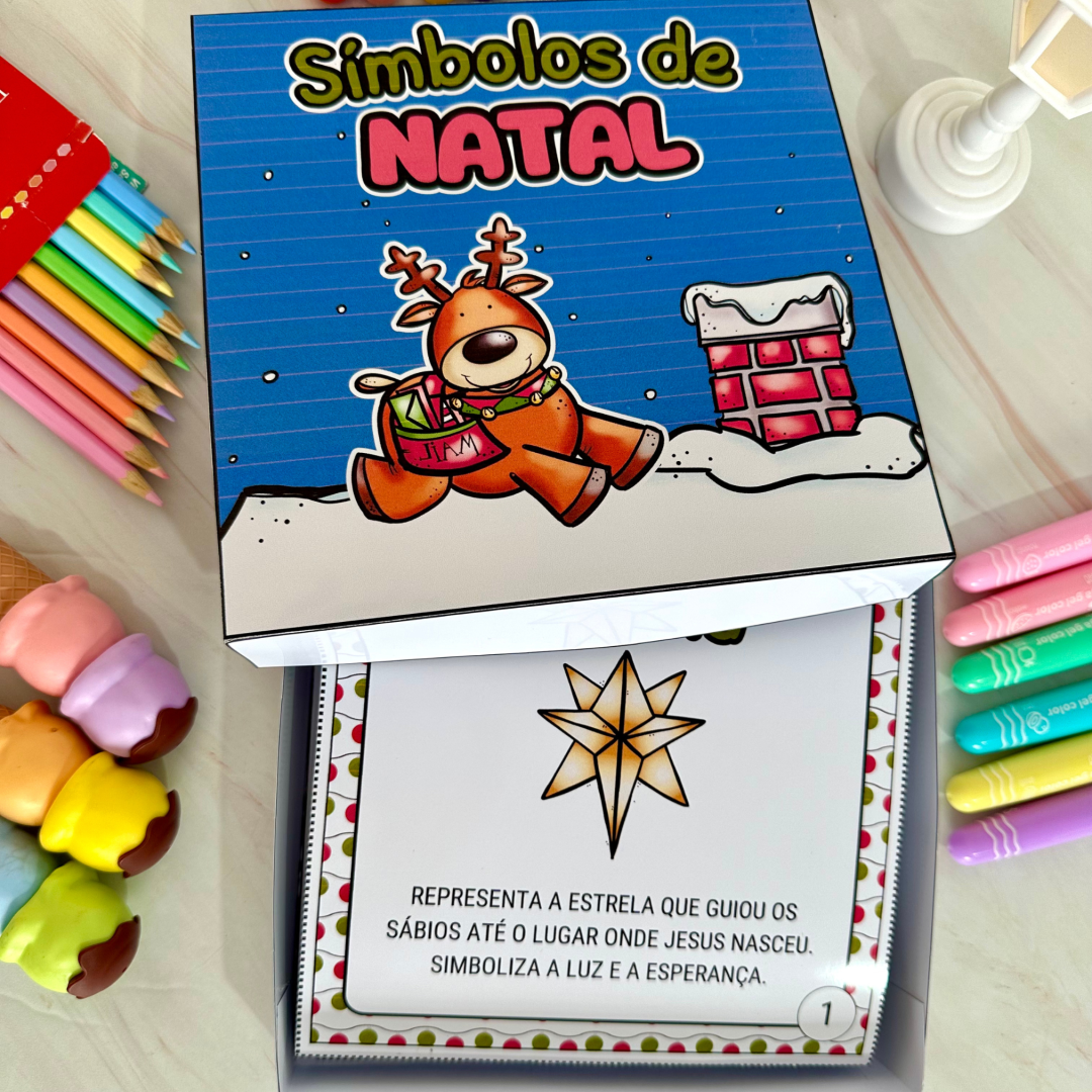 HISTÓRIA NA CAIXA - SÍMBOLOS DE NATAL